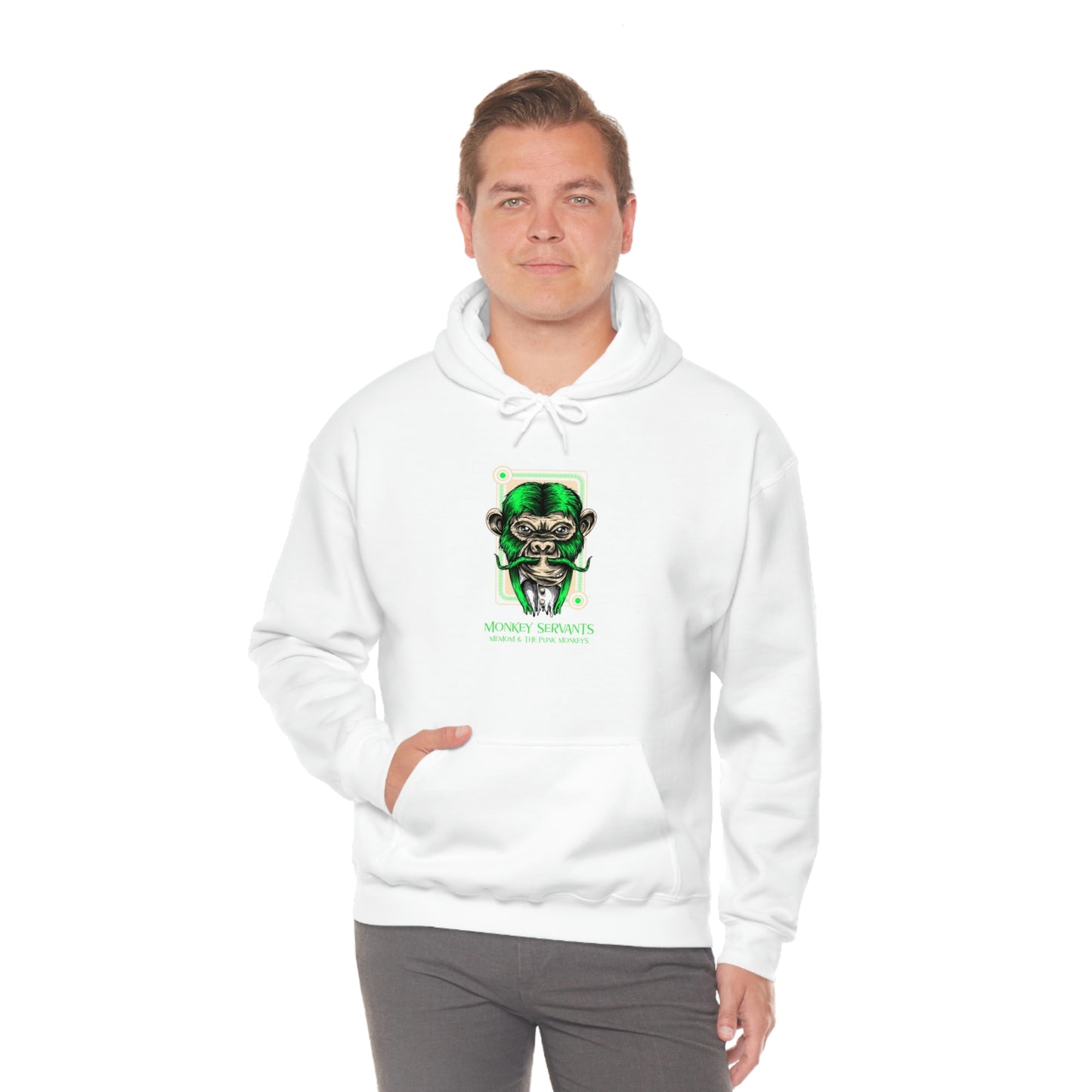 Monkey Servants Unisex Heavy Blend™ Hooded Sweatshirt