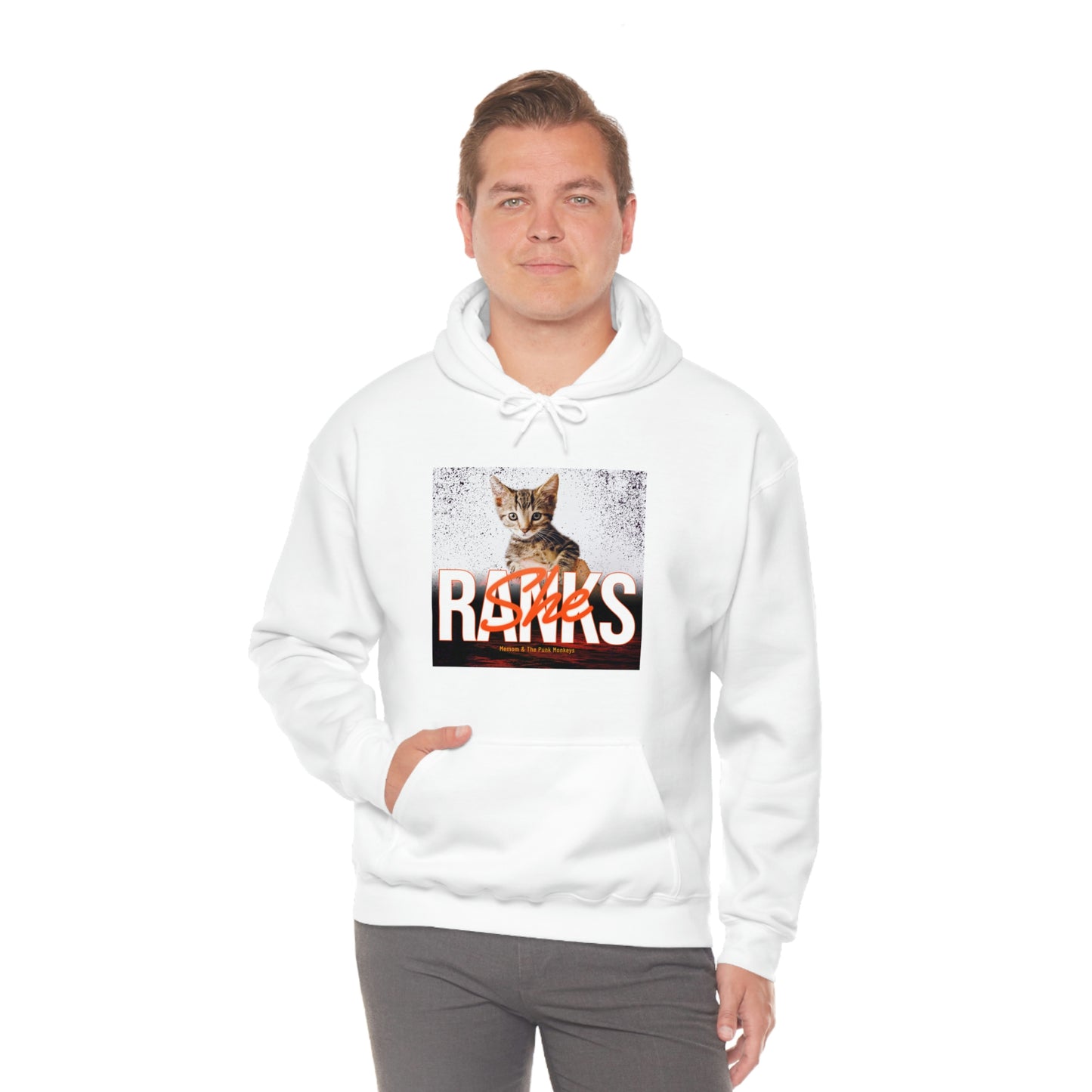 She Ranks Unisex Heavy Blend™ Hooded Sweatshirt