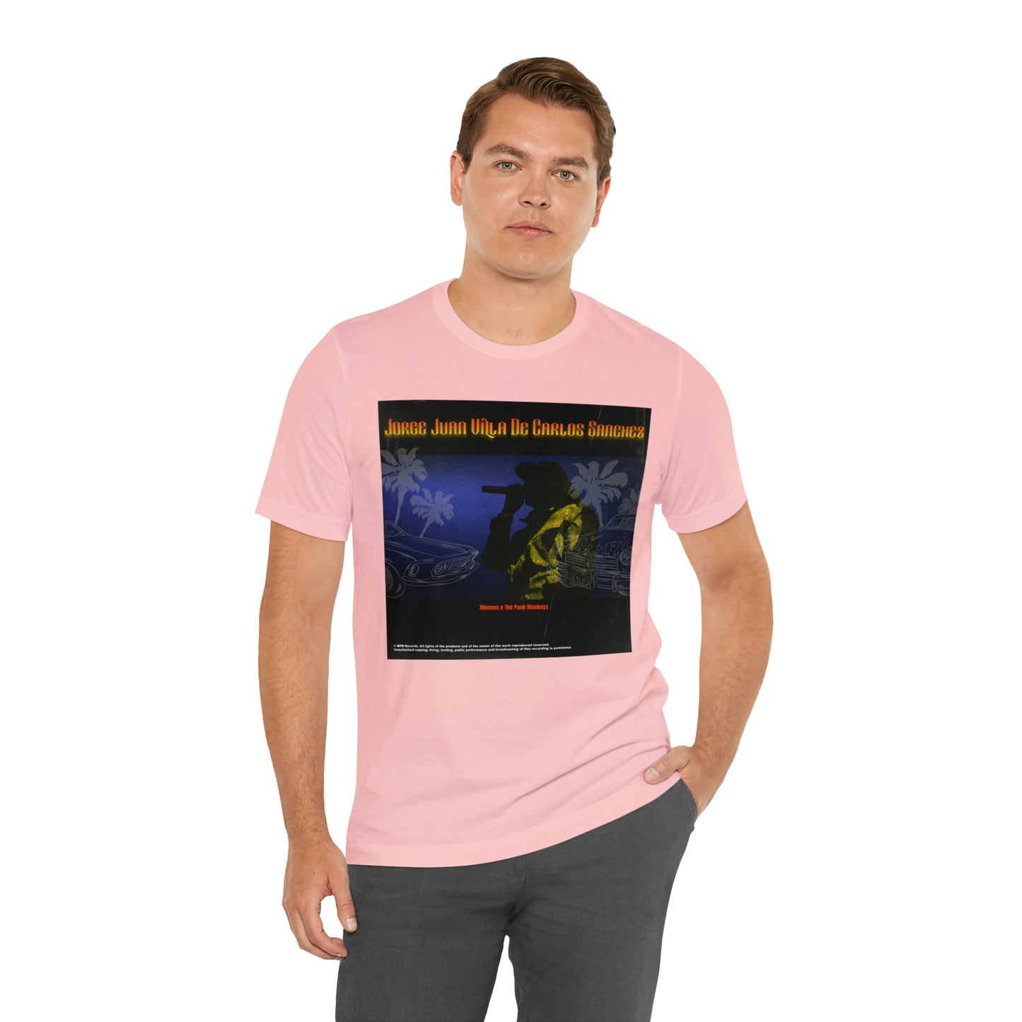 Jorge Juan Villa De Carlos Sanchez Unisex Jersey Short Sleeve Tee