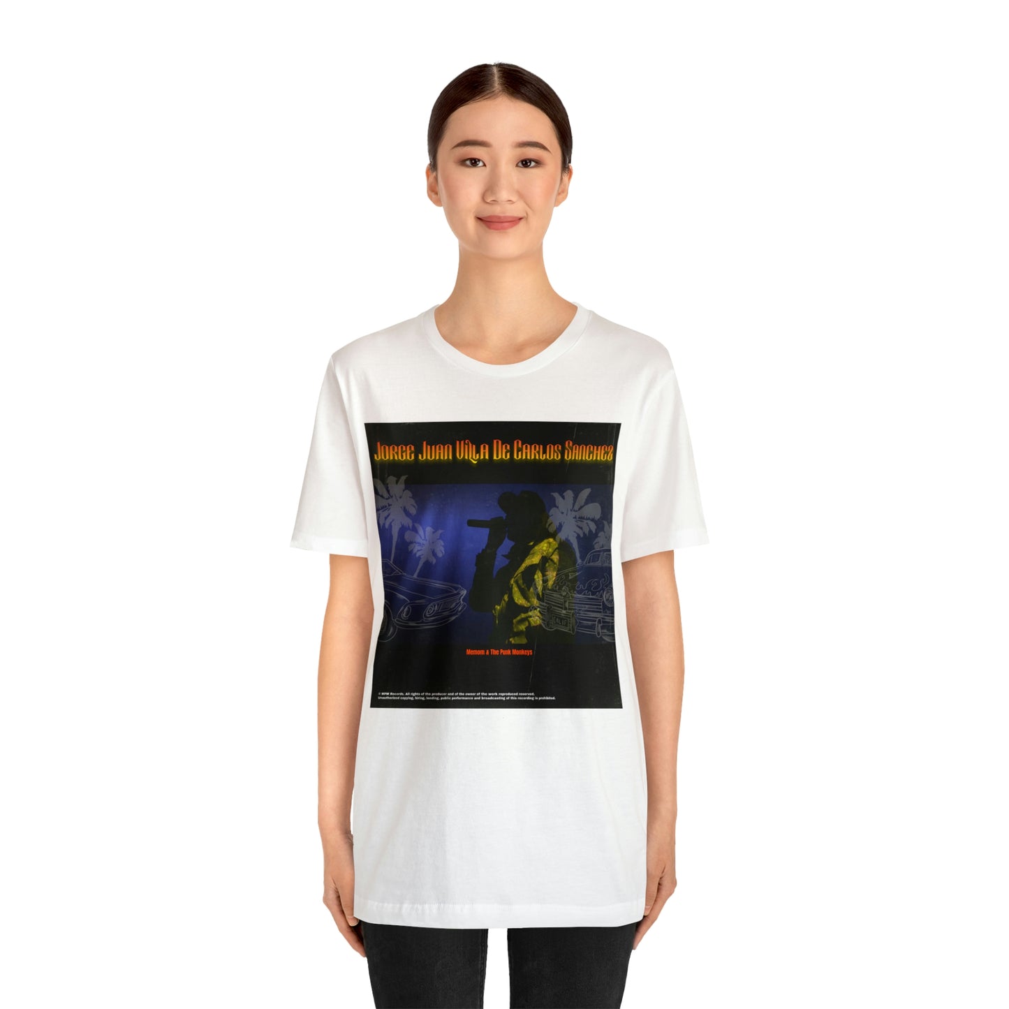 Jorge Juan Villa De Carlos Sanchez Unisex Jersey Short Sleeve Tee