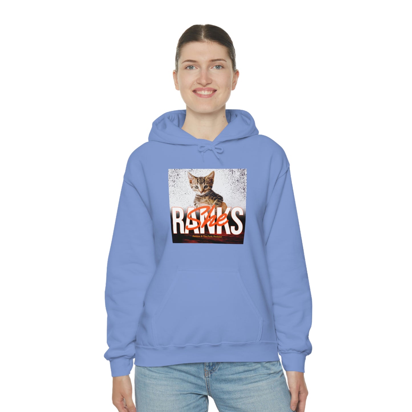 She Ranks Unisex Heavy Blend™ Hooded Sweatshirt