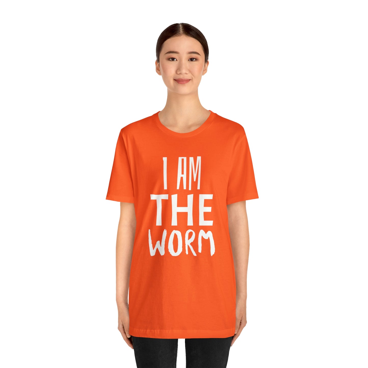 I Am The Worm Unisex Jersey Short Sleeve Tee