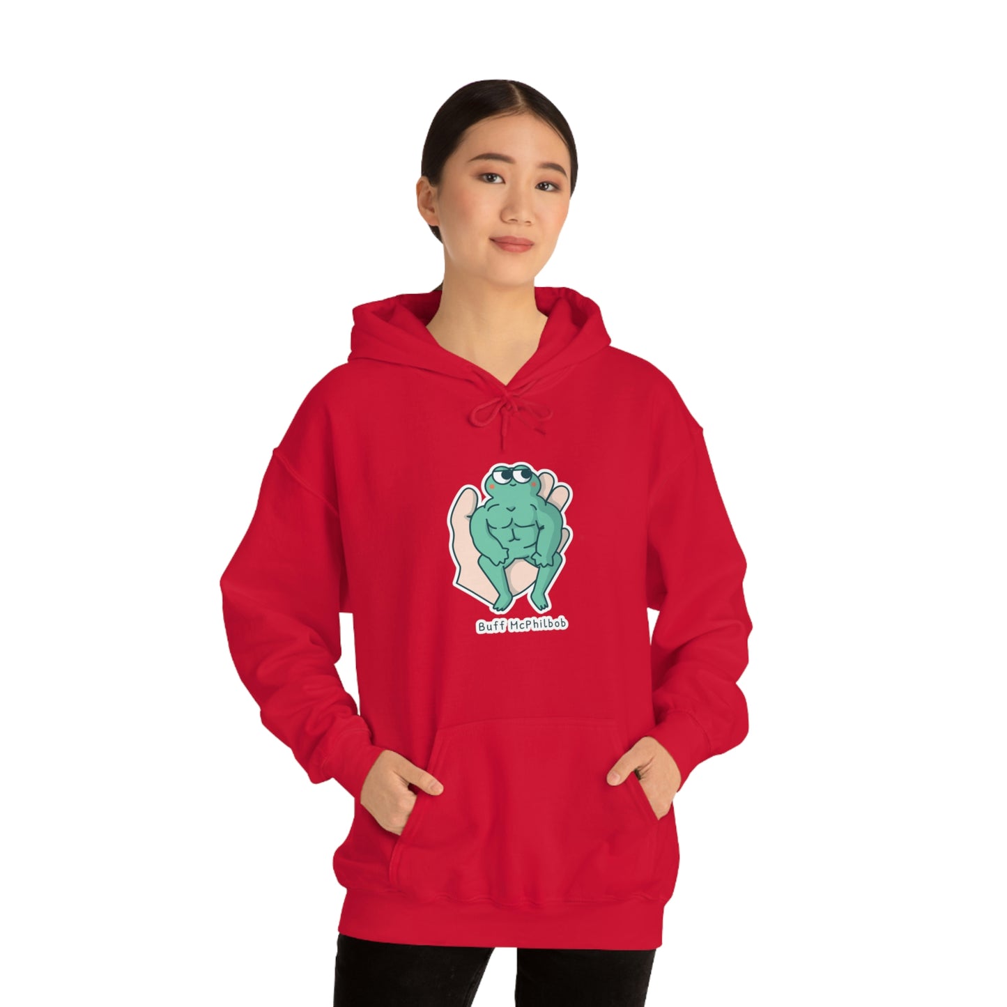 Buff McPhilbob Unisex Heavy Blend™ Hooded Sweatshirt