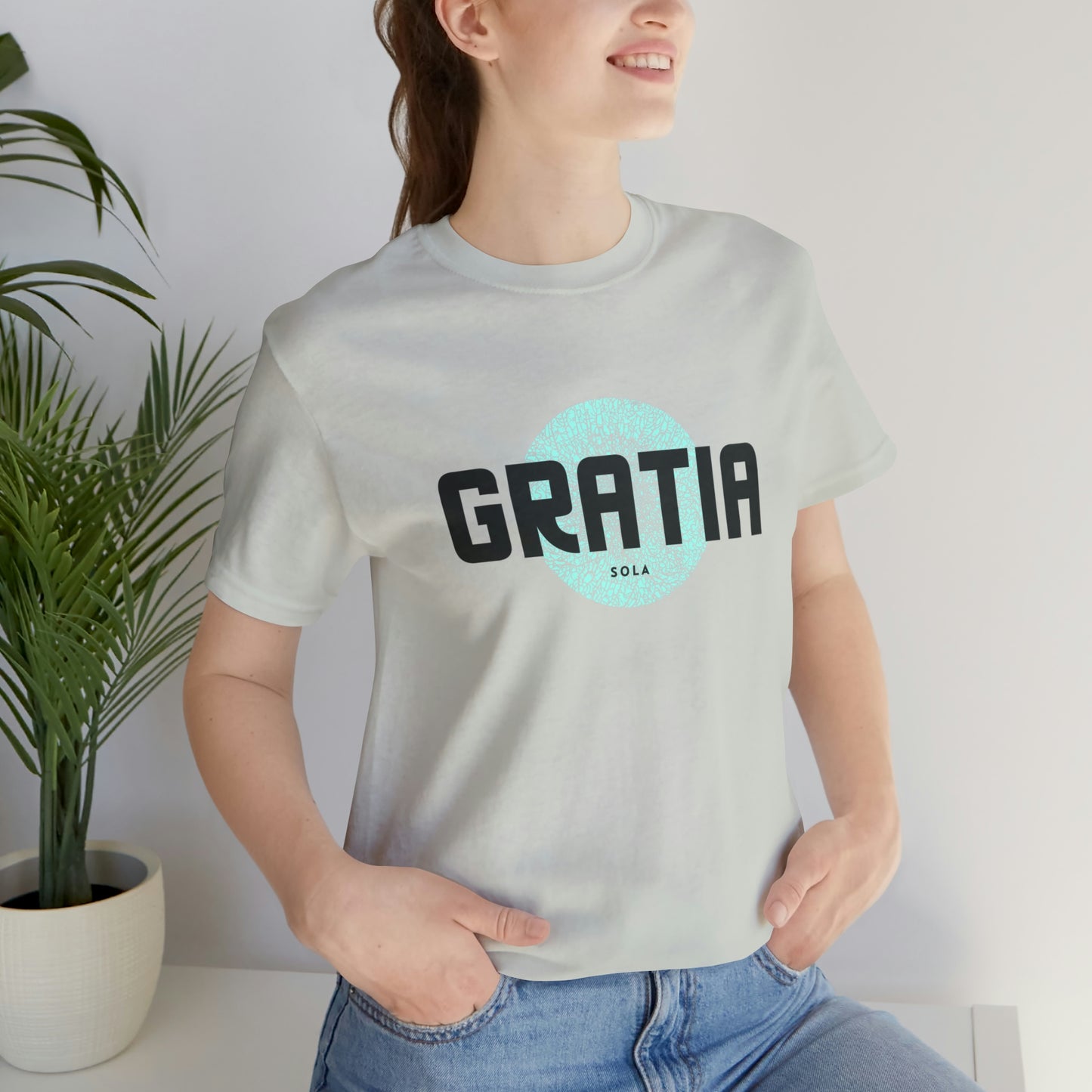 Sola Gratia Unisex Jersey Short Sleeve Tee