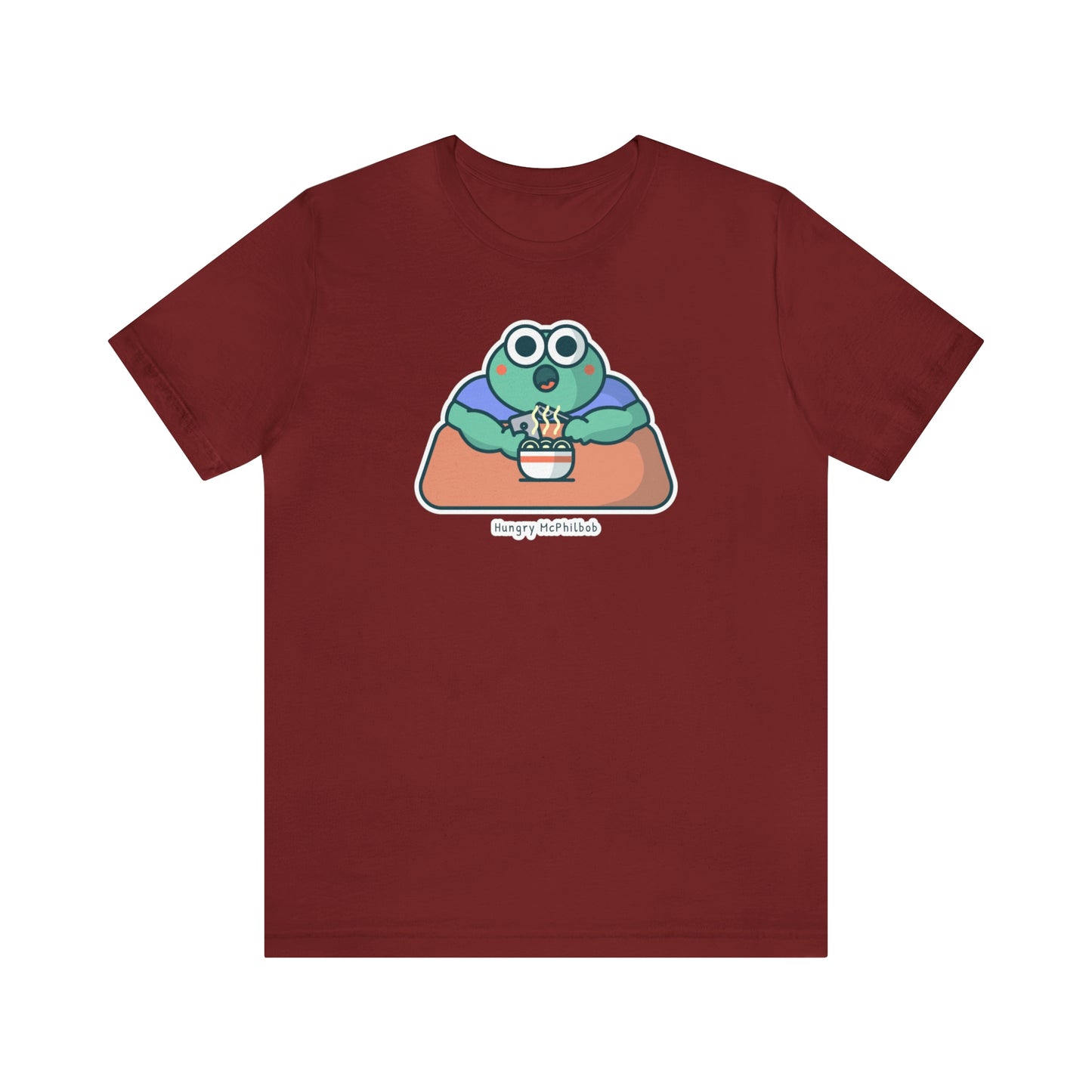 Hungry McPhilbob Unisex Jersey Short Sleeve Tee