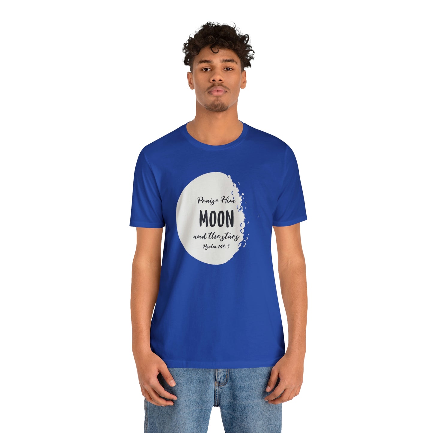 The Moon Unisex Jersey Short Sleeve Tee