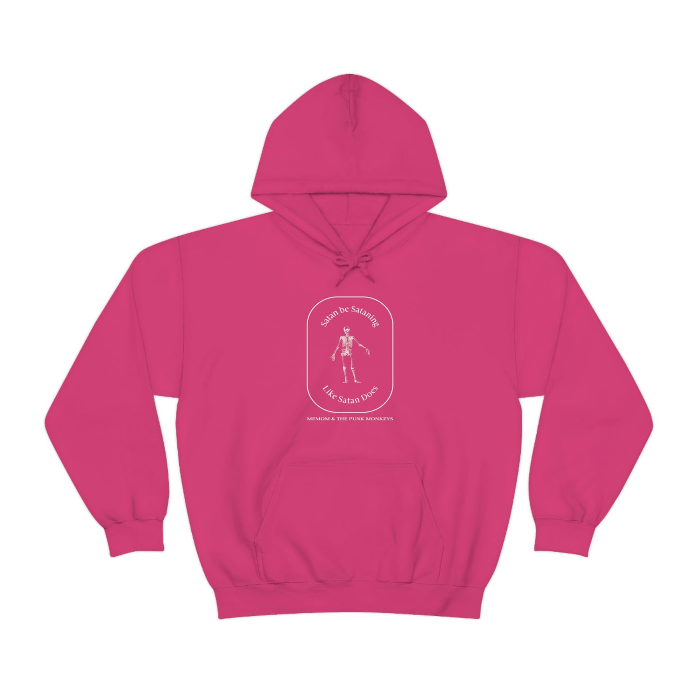 Satan Be Sataning Like Satan Does Unisex Heavy Blend™ Hooded Sweatshirt