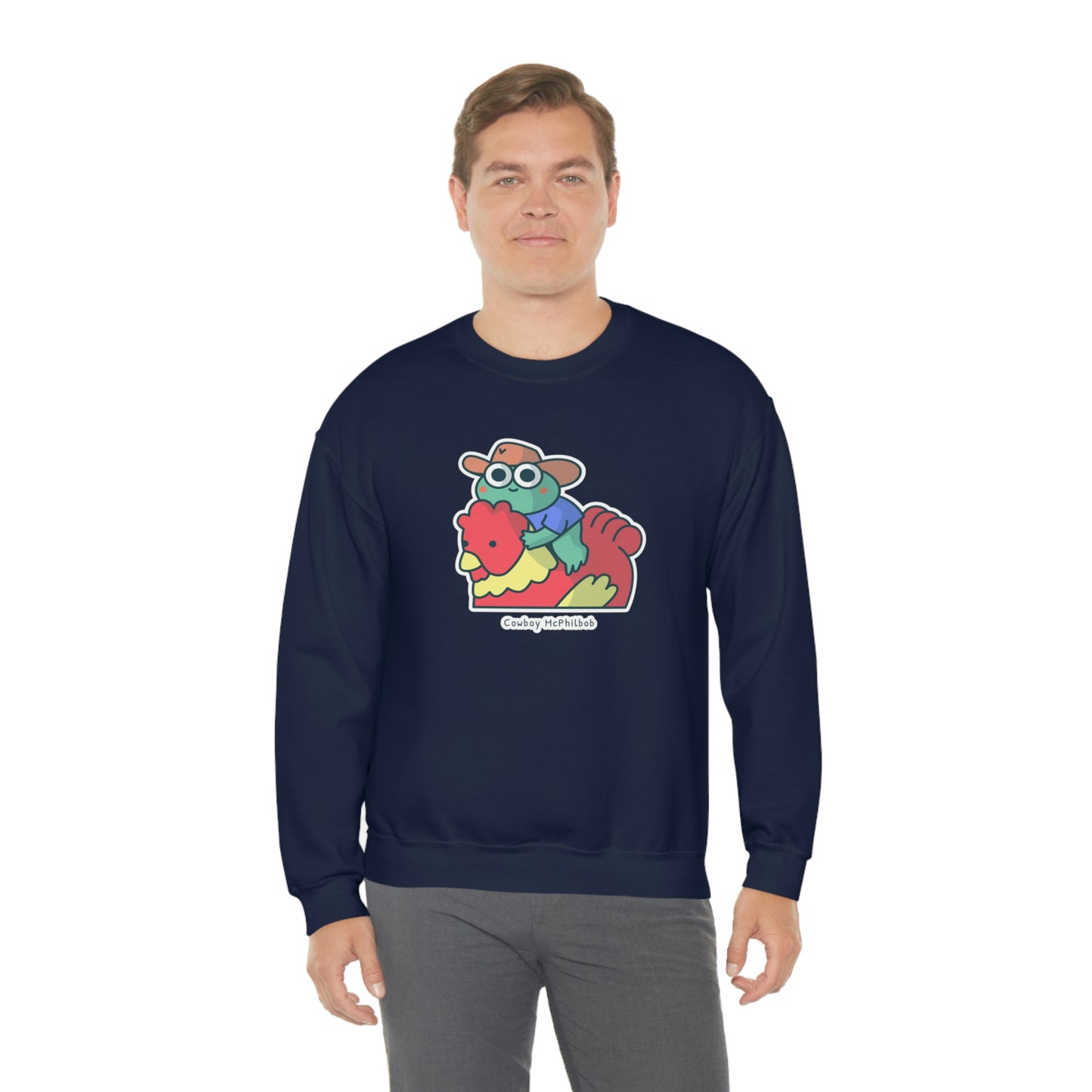Cowboy McPhilbob Unisex Heavy Blend™ Crewneck Sweatshirt