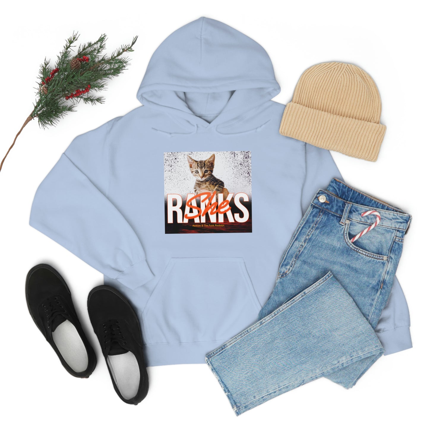 She Ranks Unisex Heavy Blend™ Hooded Sweatshirt