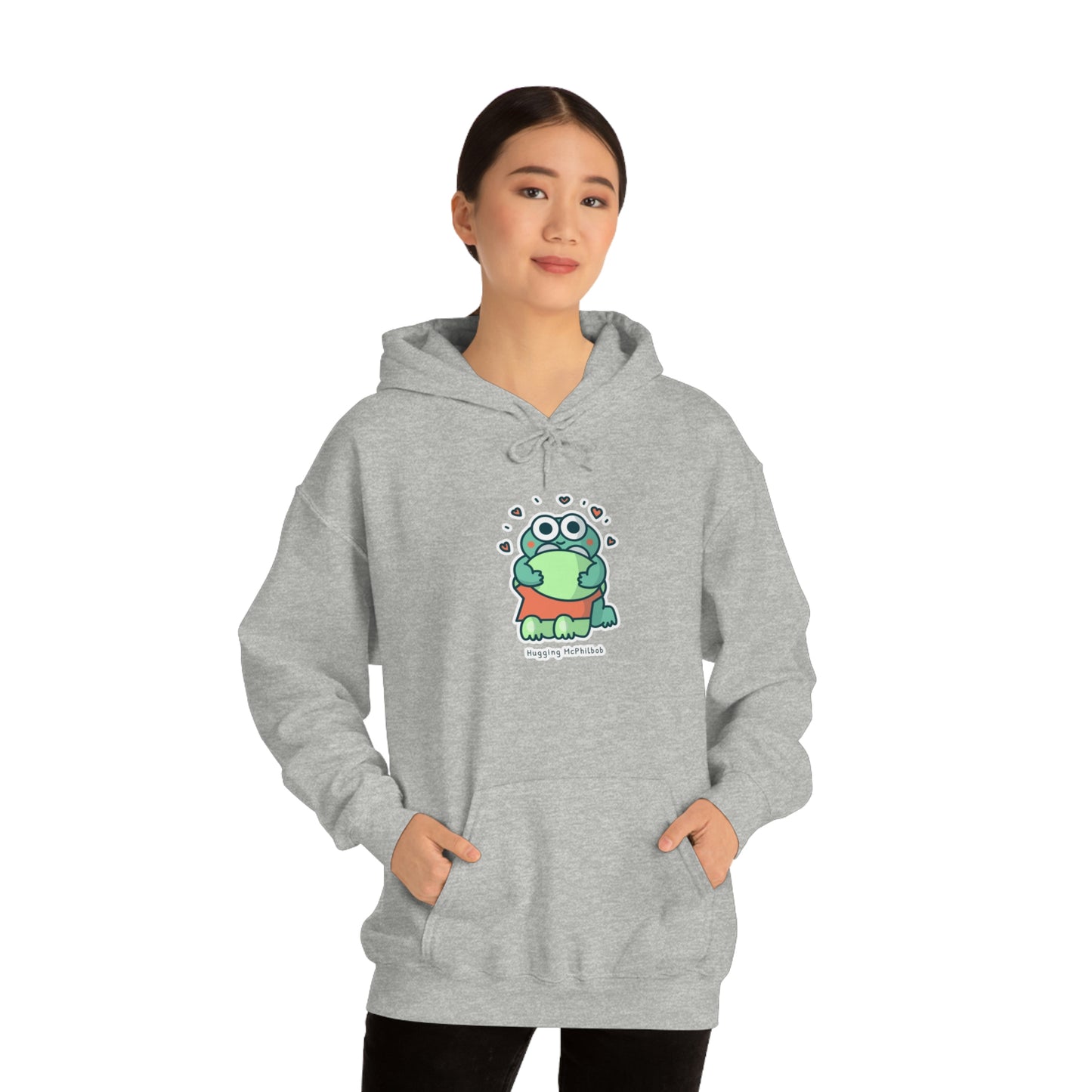 Hugging McPhilbob Unisex Heavy Blend™ Hooded Sweatshirt
