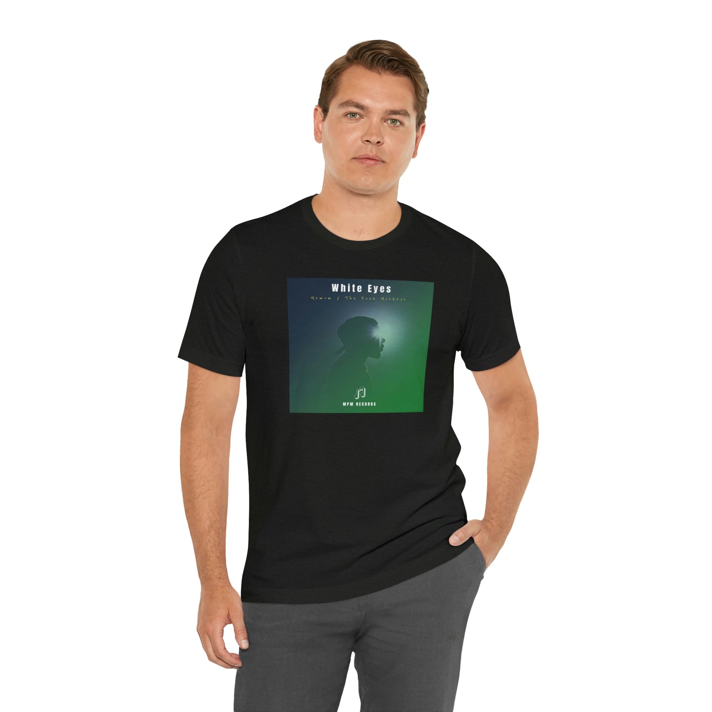 White Eyes Unisex Jersey Short Sleeve Tee