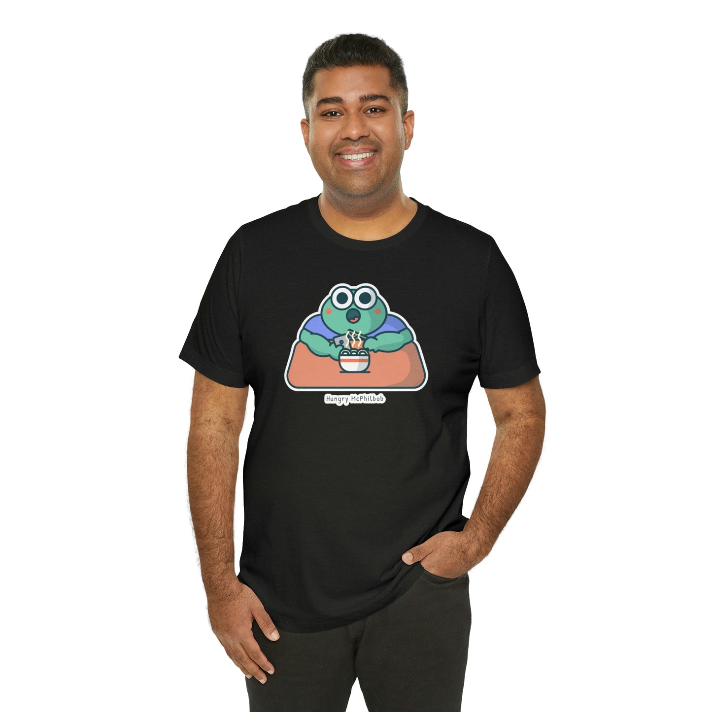 Hungry McPhilbob Unisex Jersey Short Sleeve Tee
