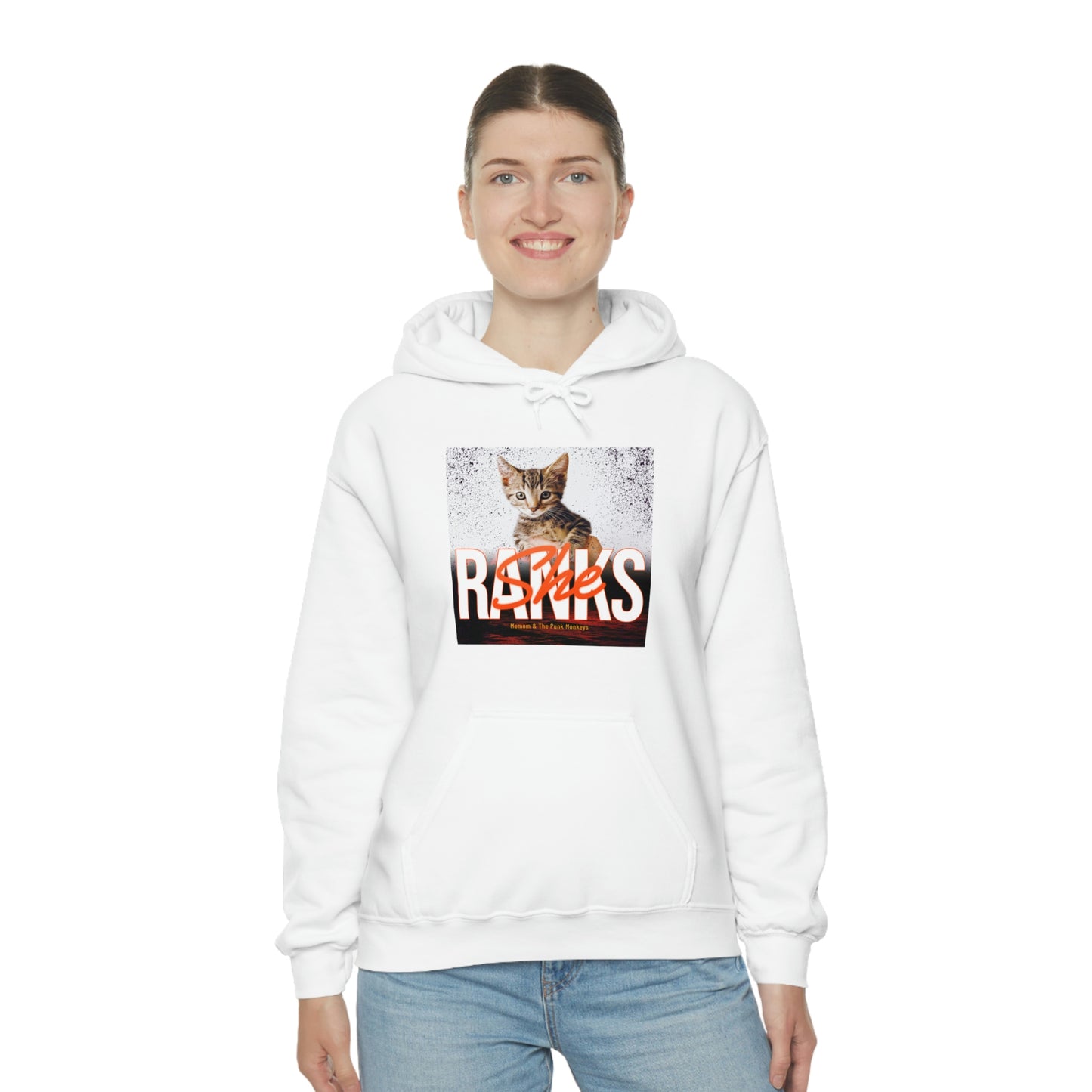 She Ranks Unisex Heavy Blend™ Hooded Sweatshirt