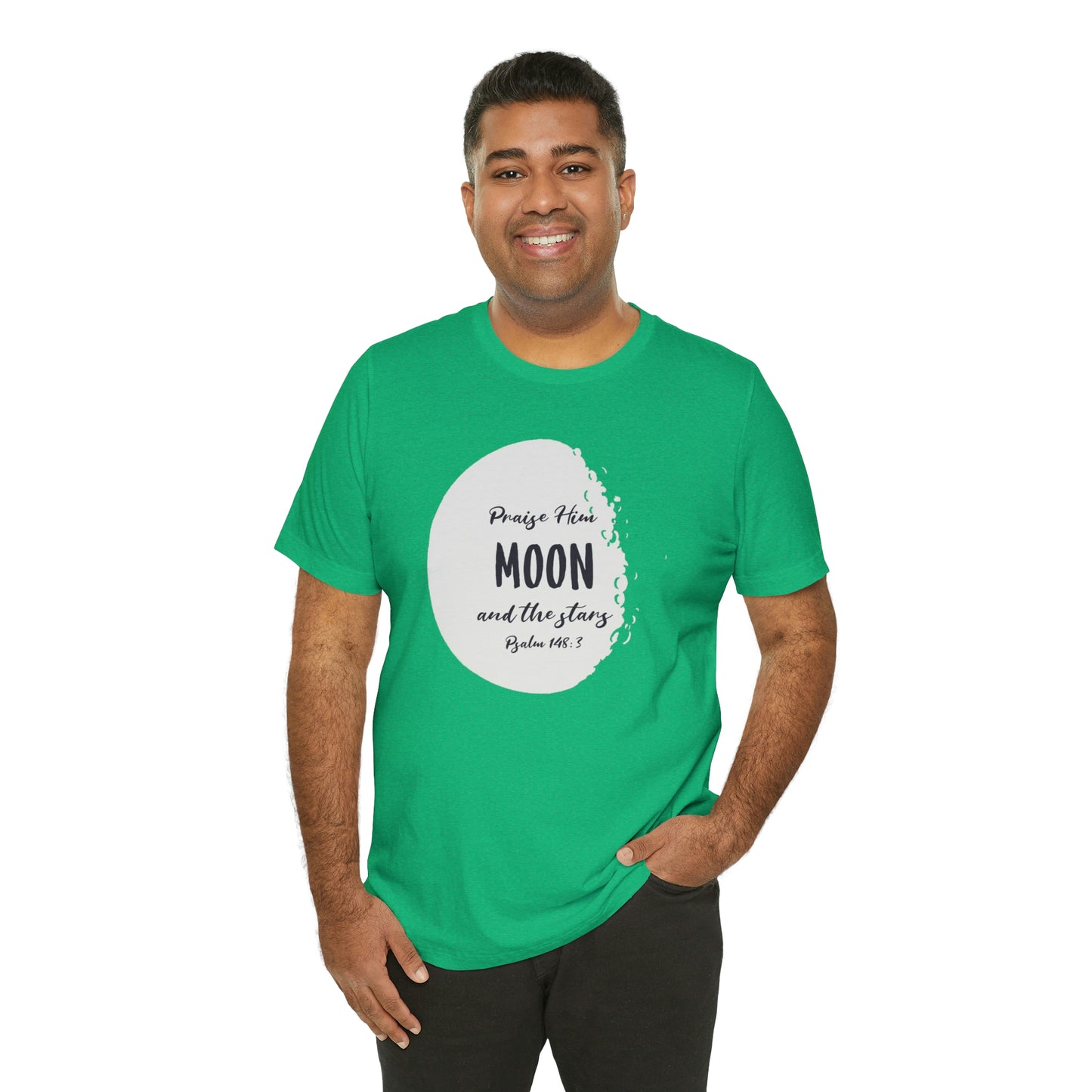 The Moon Unisex Jersey Short Sleeve Tee