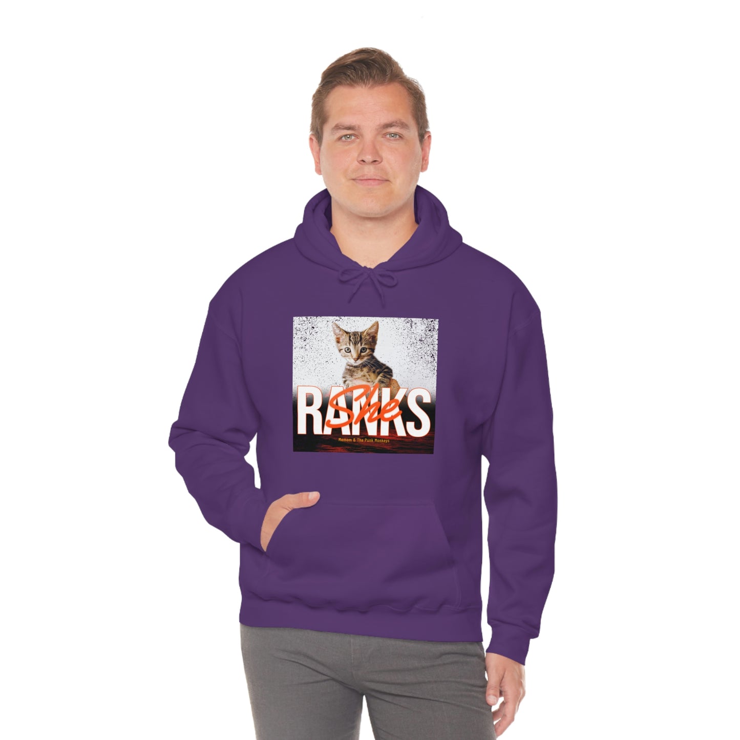 She Ranks Unisex Heavy Blend™ Hooded Sweatshirt
