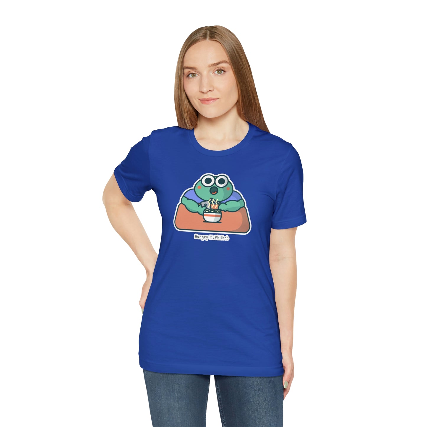 Hungry McPhilbob Unisex Jersey Short Sleeve Tee