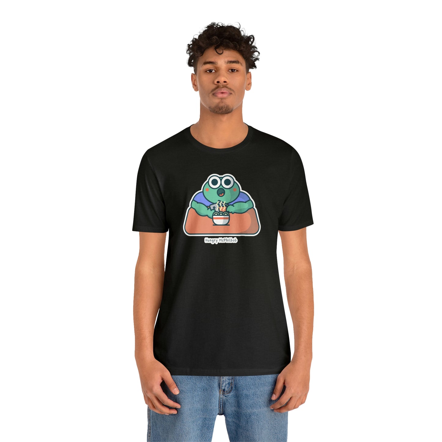 Hungry McPhilbob Unisex Jersey Short Sleeve Tee