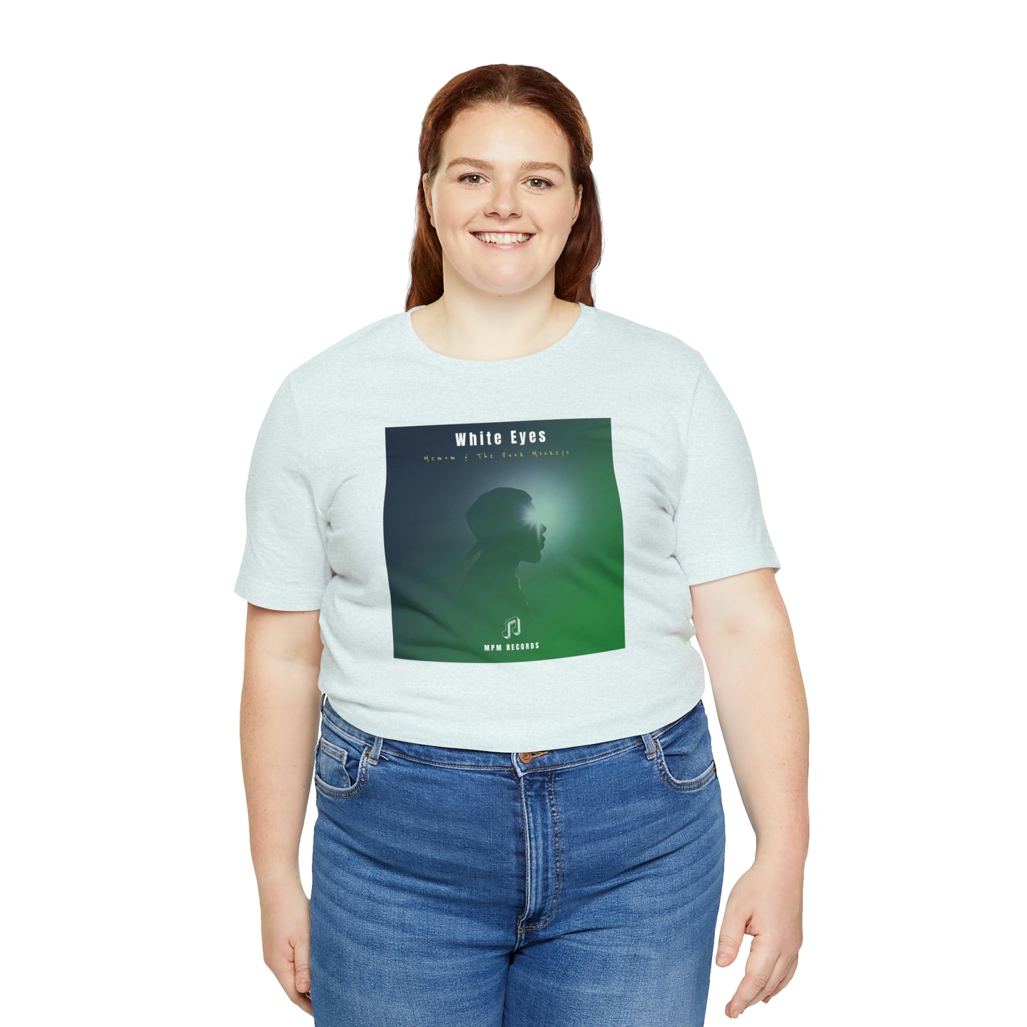 White Eyes Unisex Jersey Short Sleeve Tee