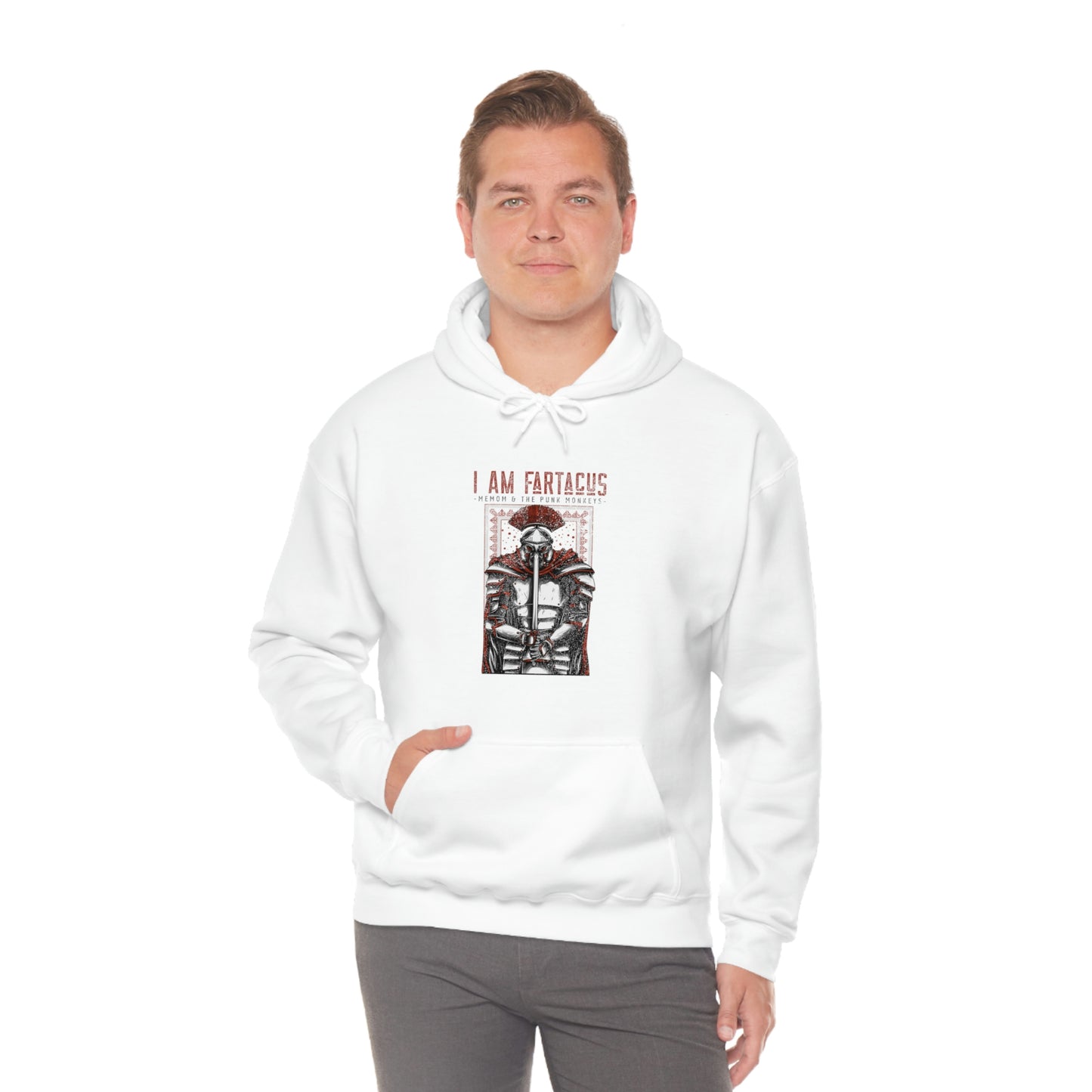 I AM FARTACUS Unisex Heavy Blend™ Hooded Sweatshirt