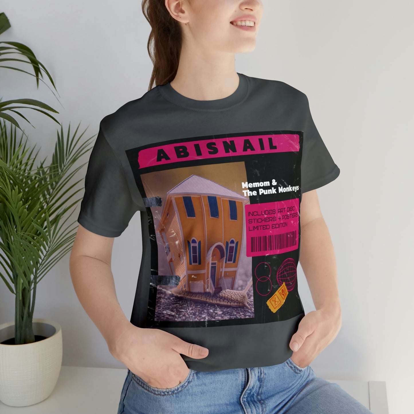 Abisnail Unisex Jersey Short Sleeve Tee