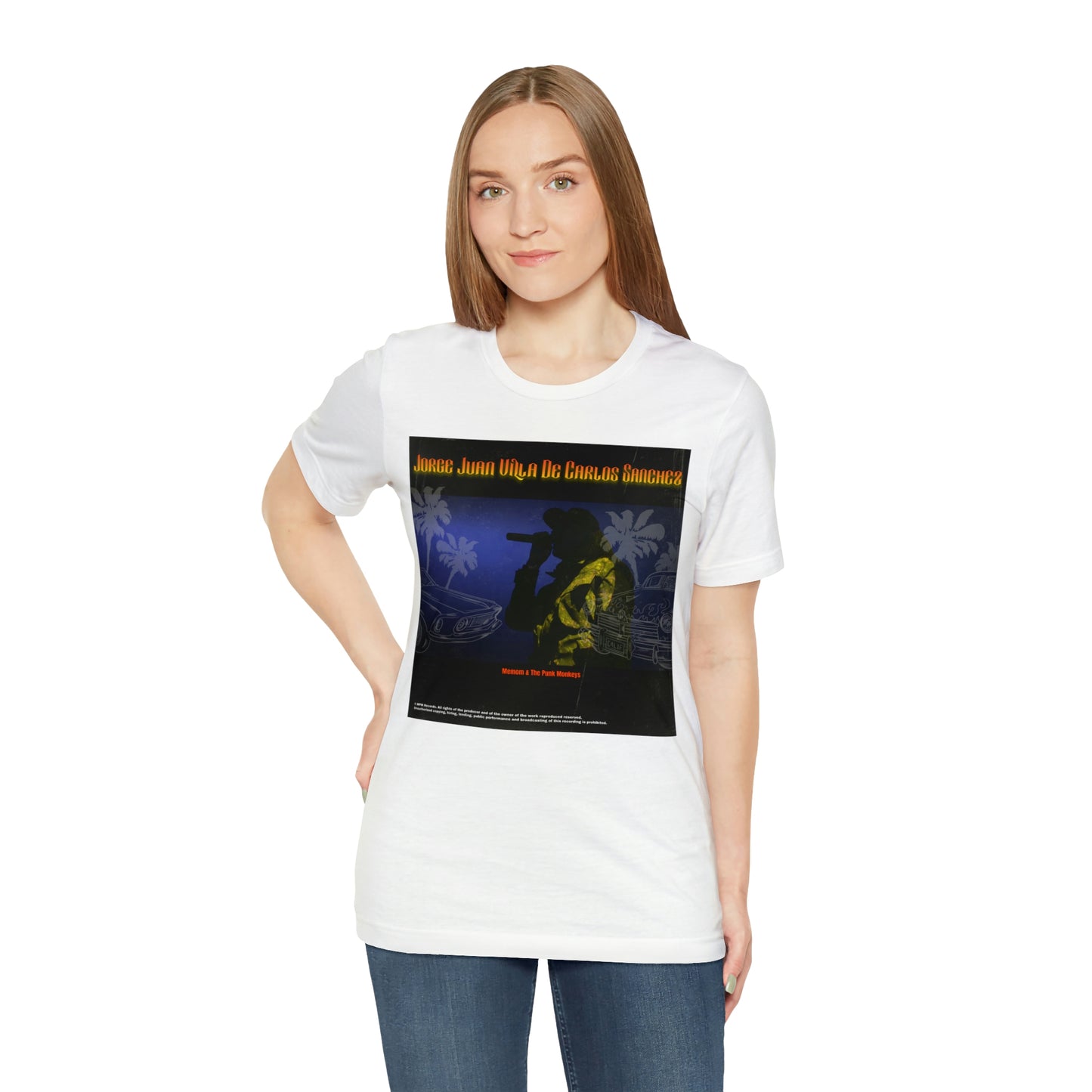 Jorge Juan Villa De Carlos Sanchez Unisex Jersey Short Sleeve Tee