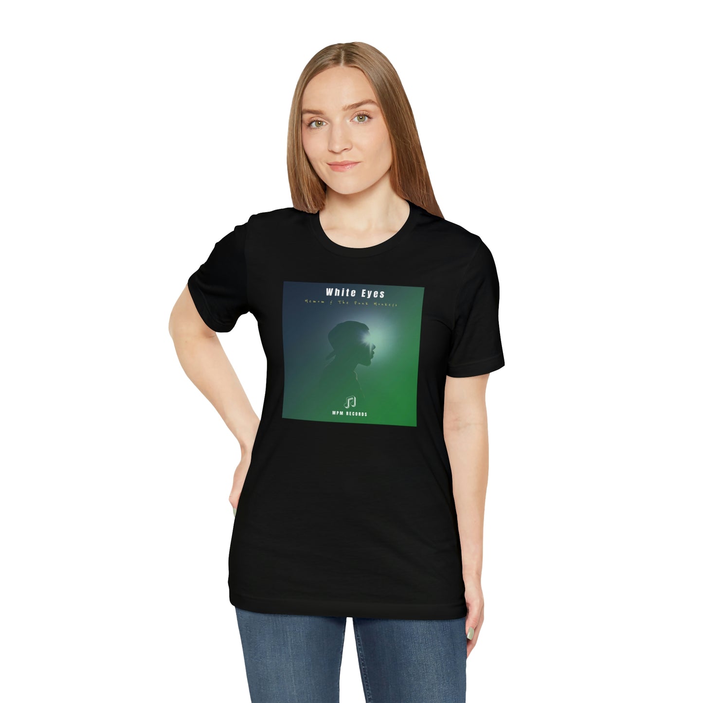 White Eyes Unisex Jersey Short Sleeve Tee