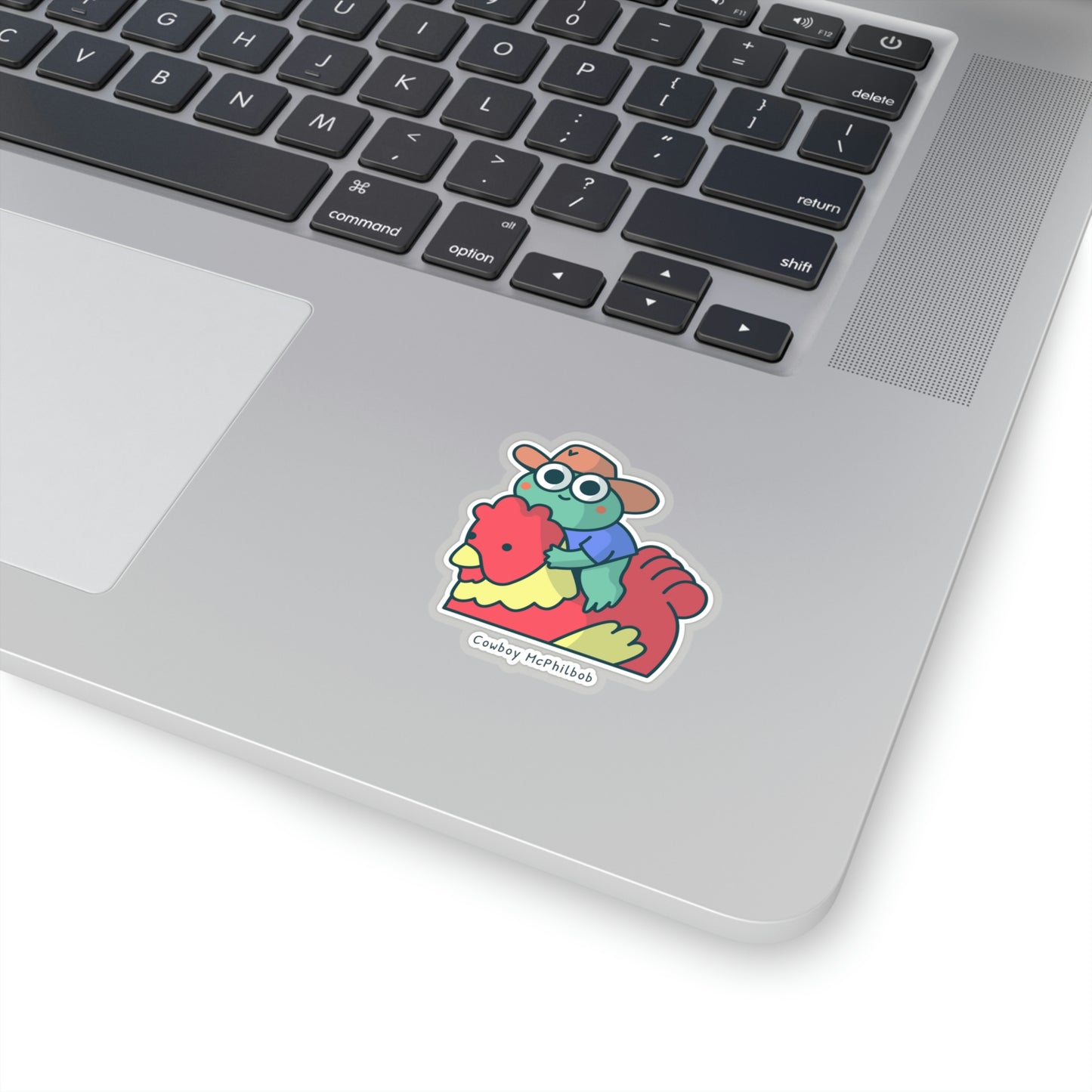 Cowboy McPhilbob Kiss-Cut Stickers