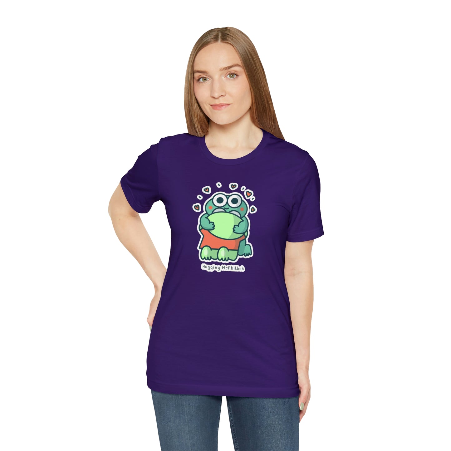 Hugging McPhilbob Unisex Jersey Short Sleeve Tee