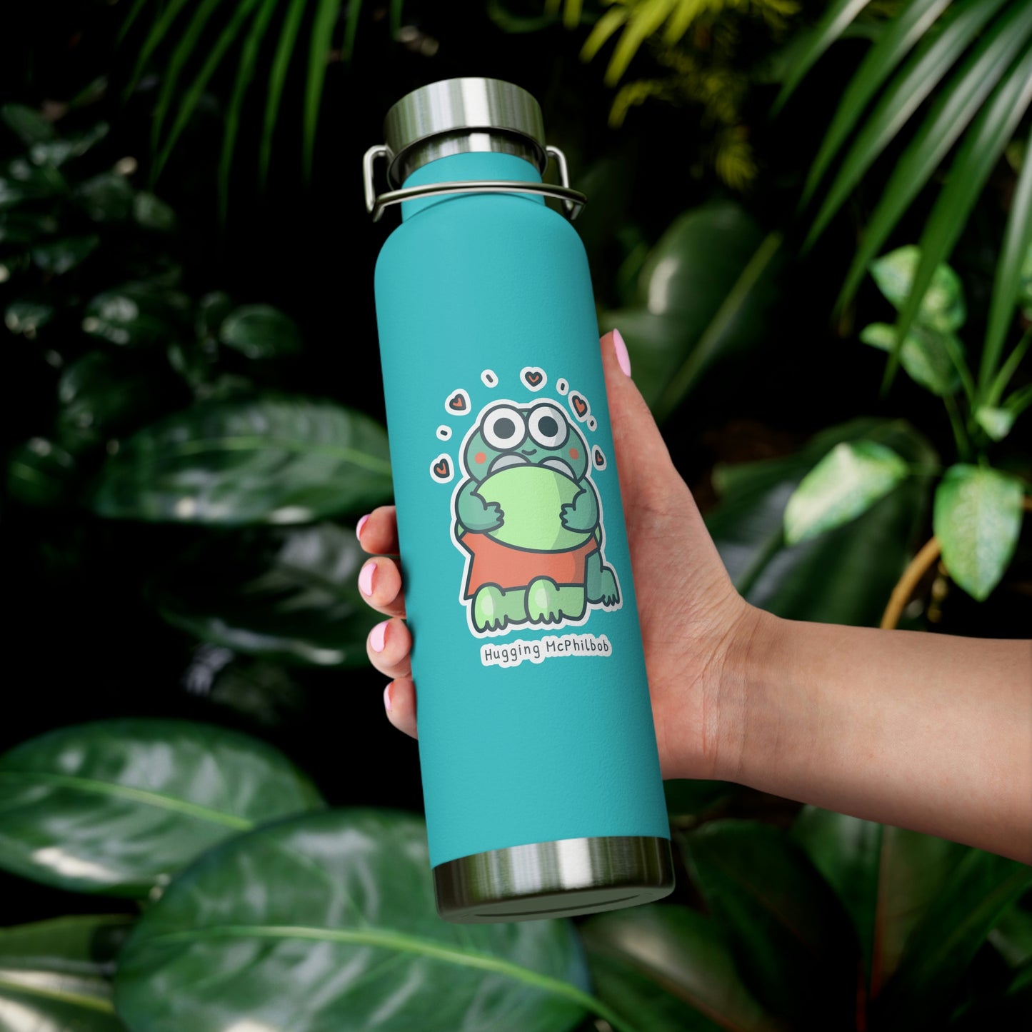 Hugging McPhilbob Copper Vacuum Insulated Bottle, 22oz