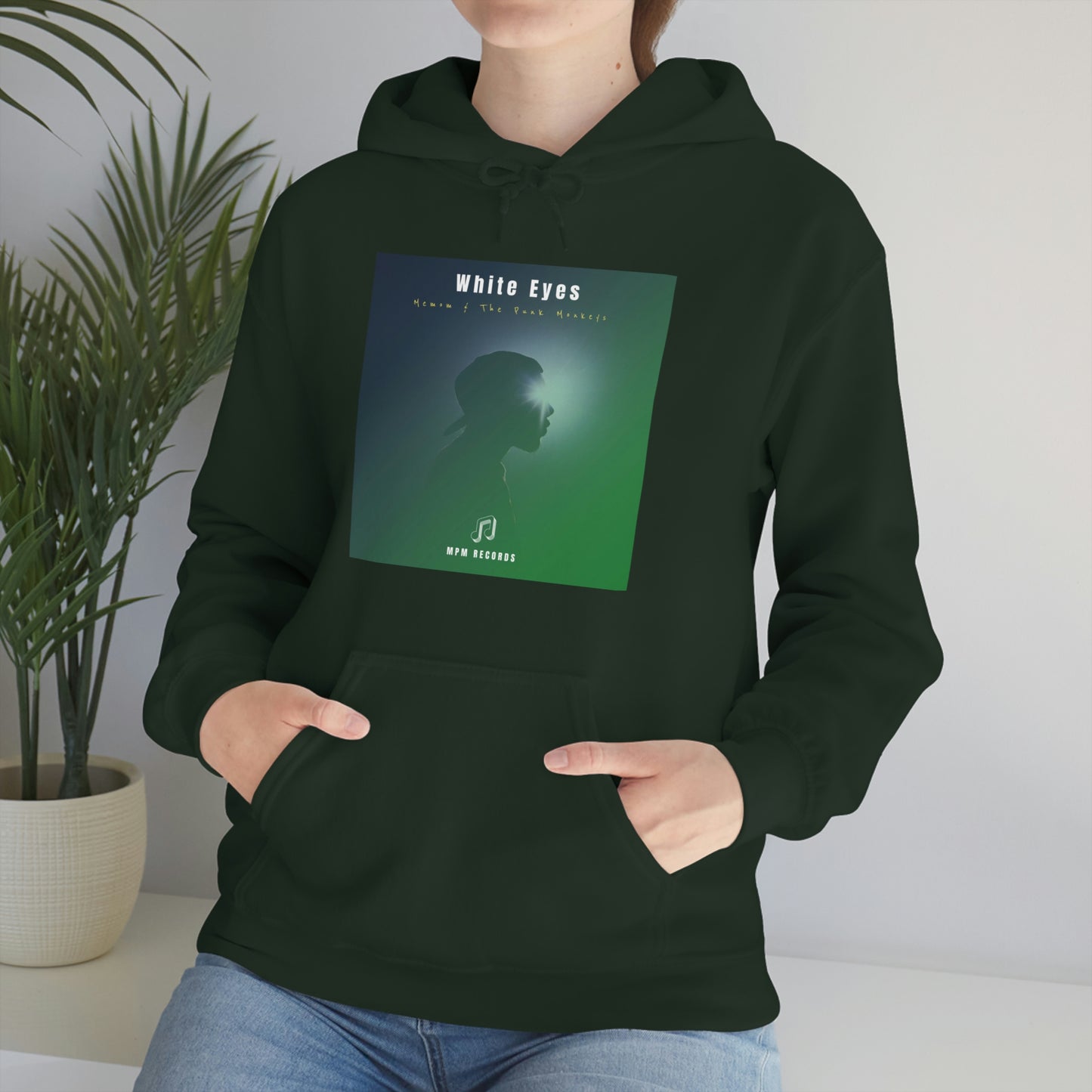 White Eyes Unisex Heavy Blend™ Hooded Sweatshirt