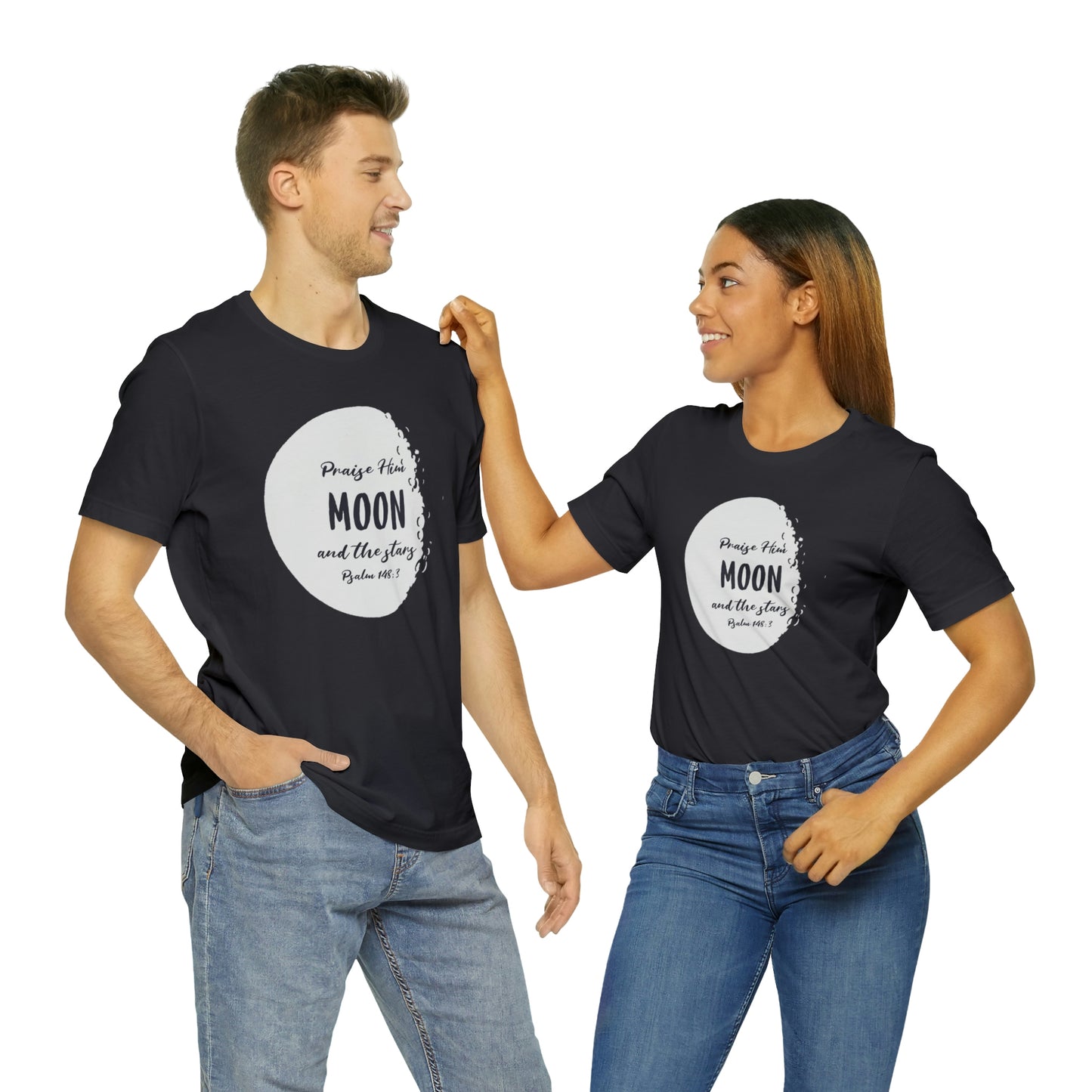 The Moon Unisex Jersey Short Sleeve Tee
