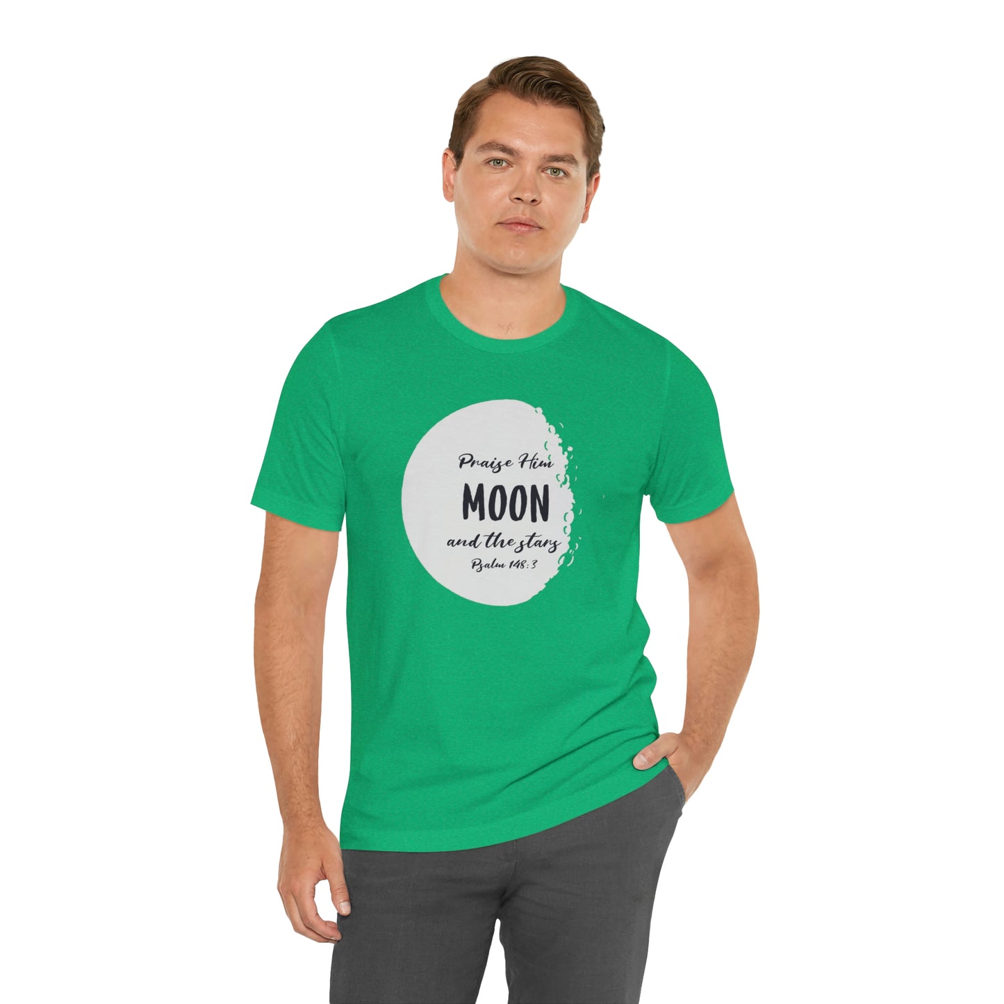 The Moon Unisex Jersey Short Sleeve Tee