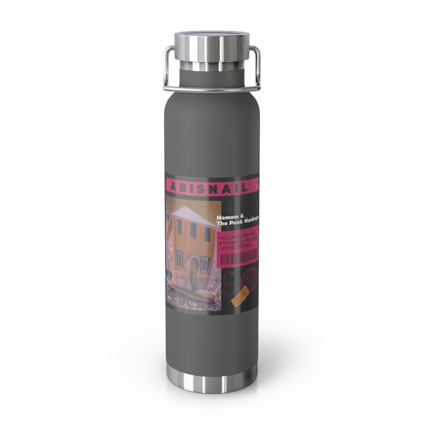 Abisnail 22oz Vacuum Insulated Bottle