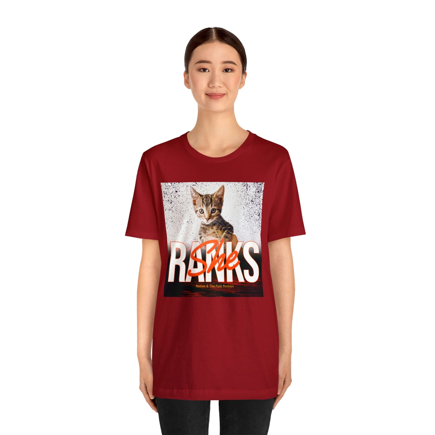 She Ranks Unisex Jersey Short Sleeve Tee