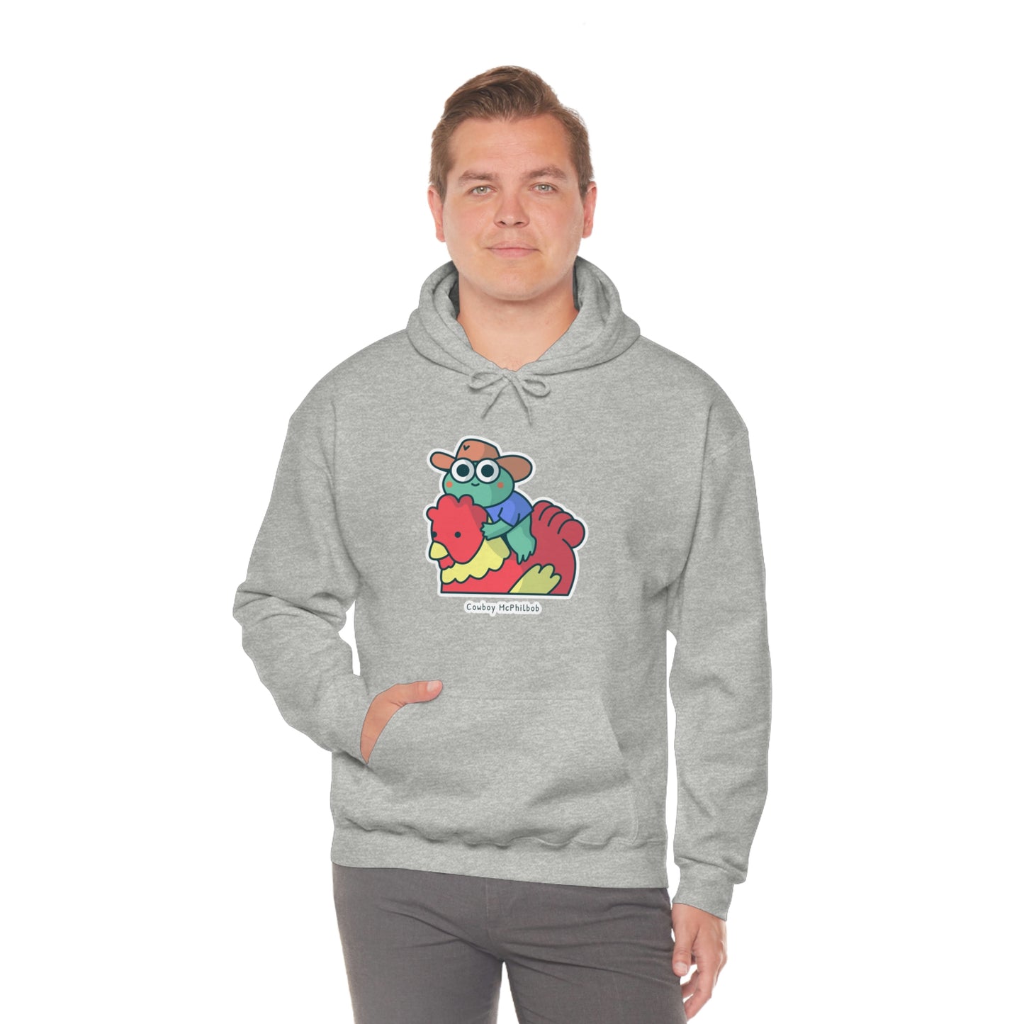 Cowboy McPhilbob Unisex Heavy Blend™ Hooded Sweatshirt