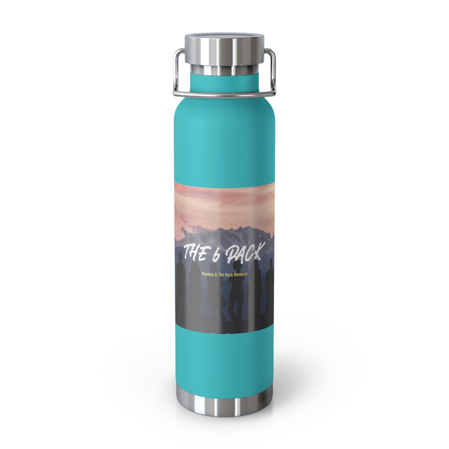 The 6 Pack Copper Vacuum Insulated Bottle, 22oz