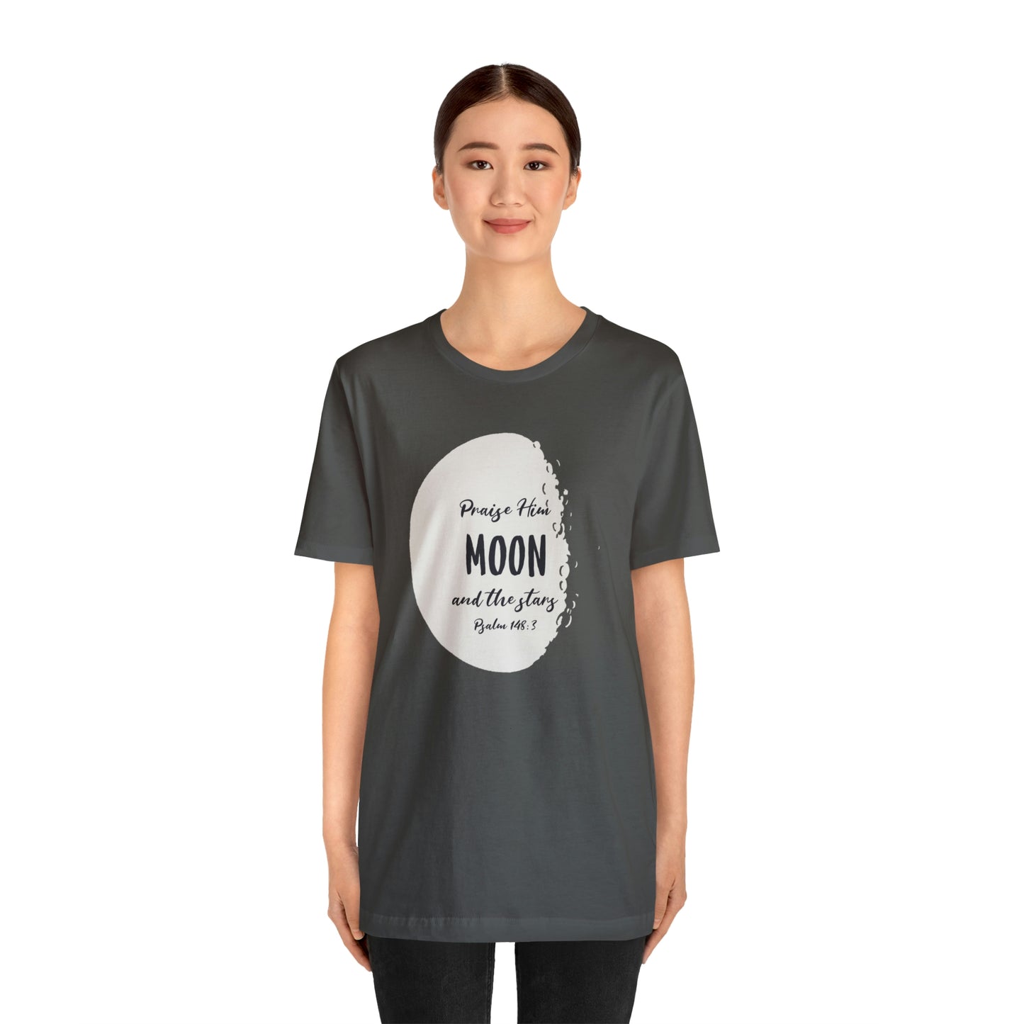 The Moon Unisex Jersey Short Sleeve Tee
