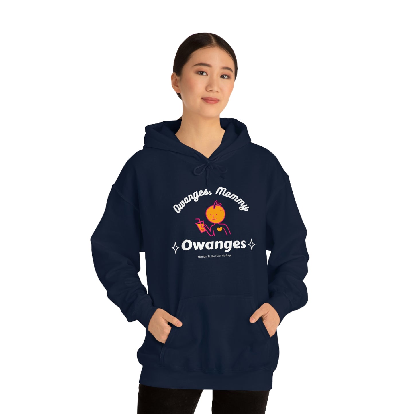 Owanges, Mommy, Owanges Unisex Heavy Blend™ Hooded Sweatshirt