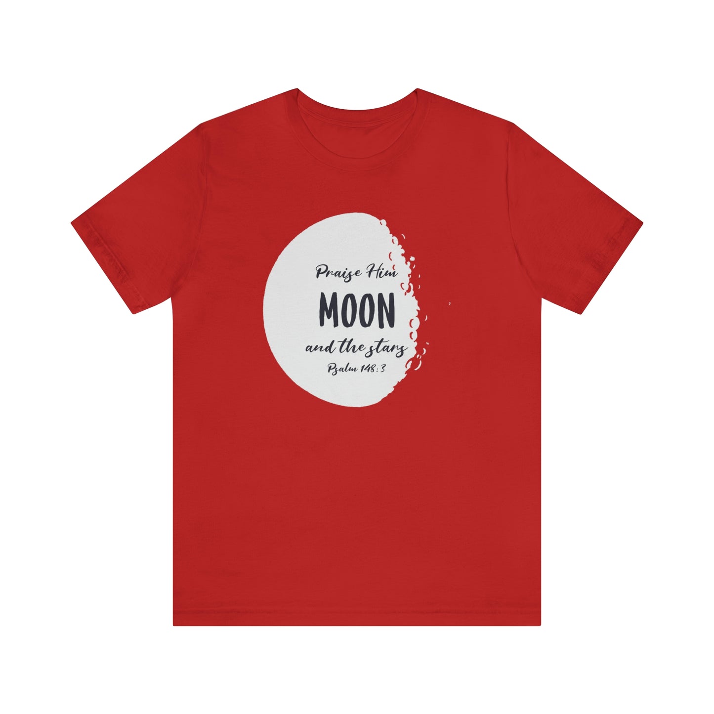 The Moon Unisex Jersey Short Sleeve Tee
