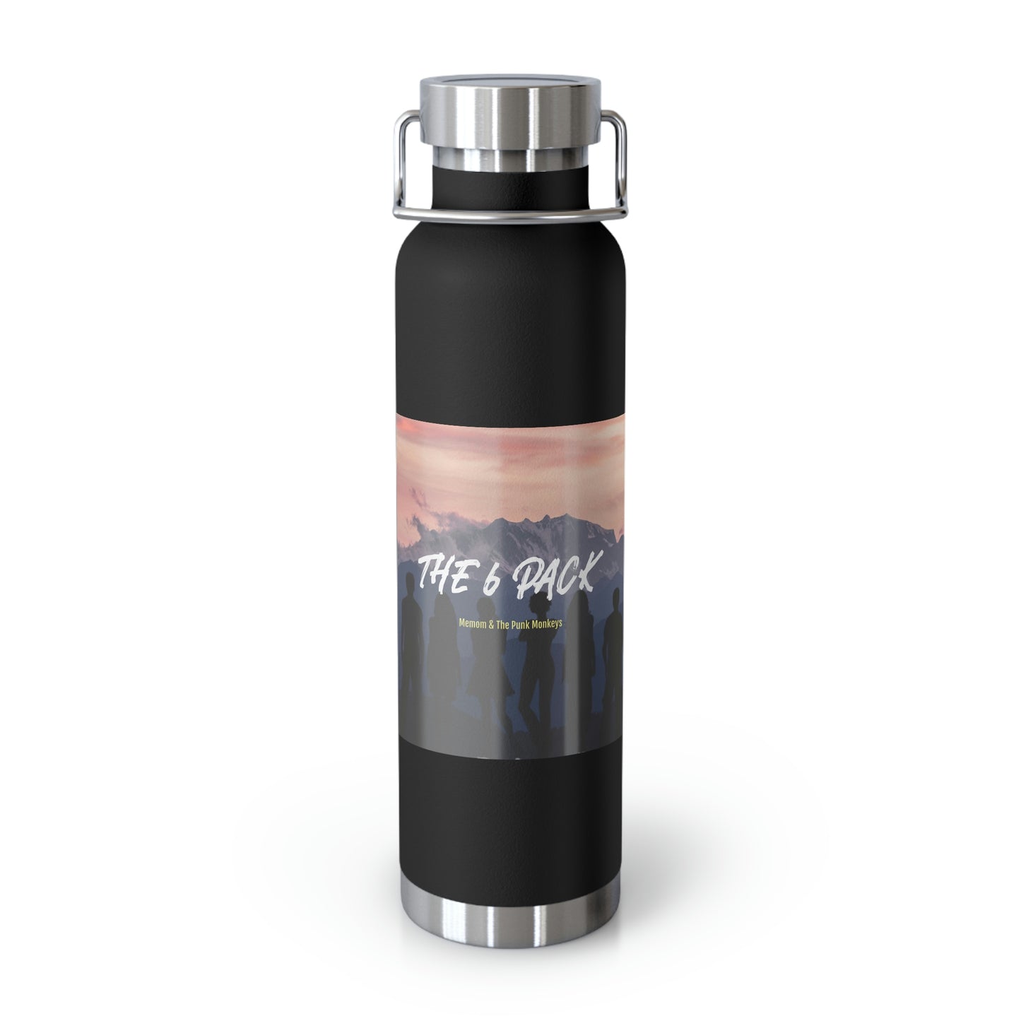 The 6 Pack Copper Vacuum Insulated Bottle, 22oz