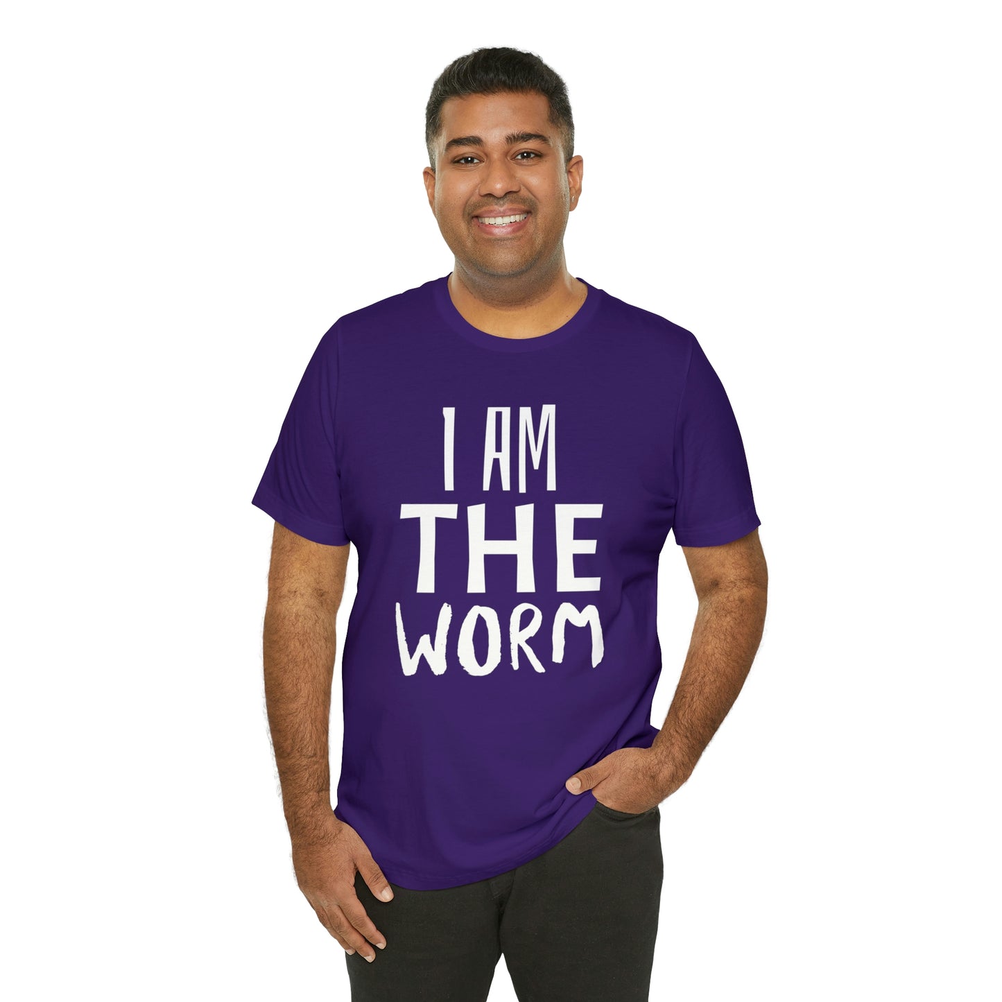 I Am The Worm Unisex Jersey Short Sleeve Tee