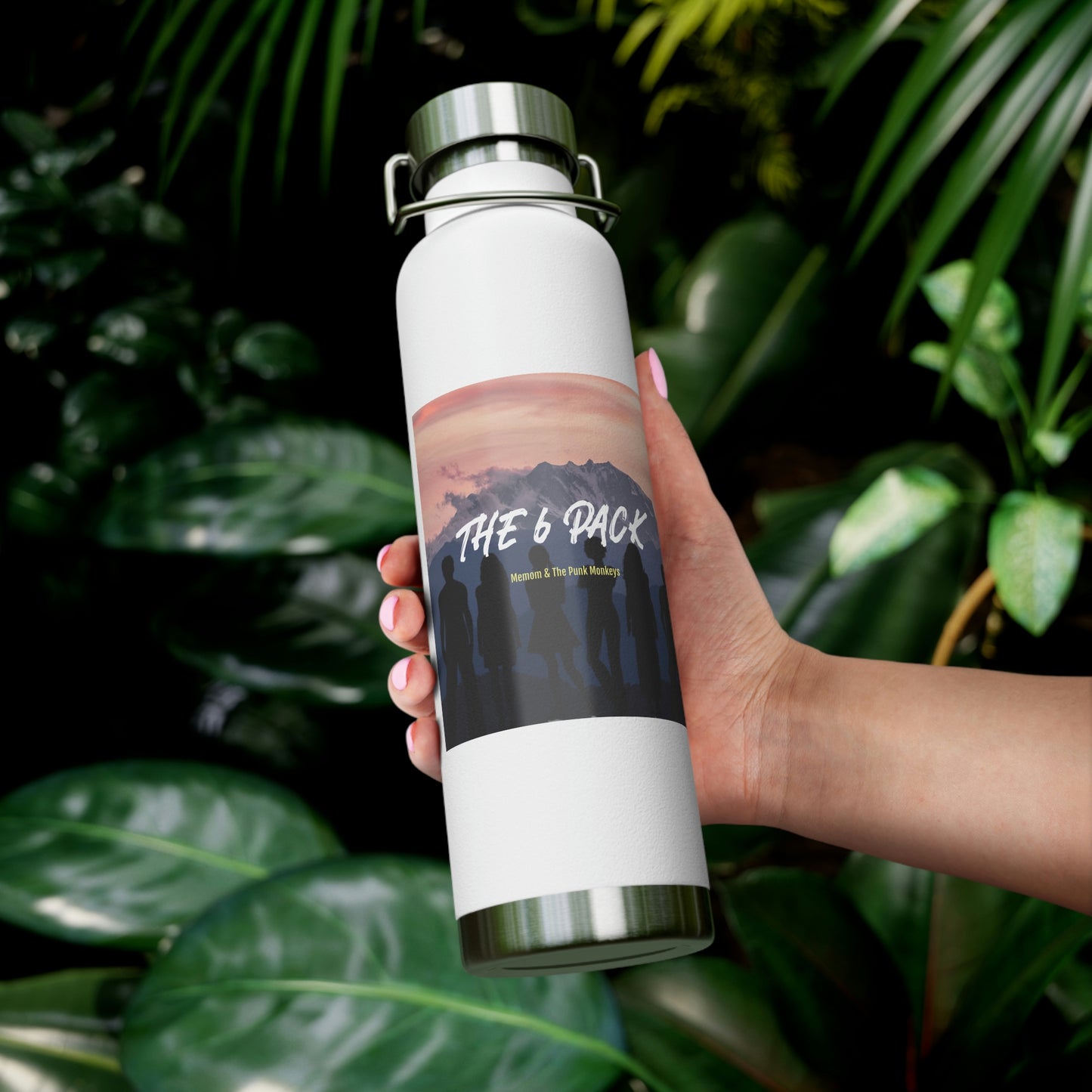 The 6 Pack Copper Vacuum Insulated Bottle, 22oz