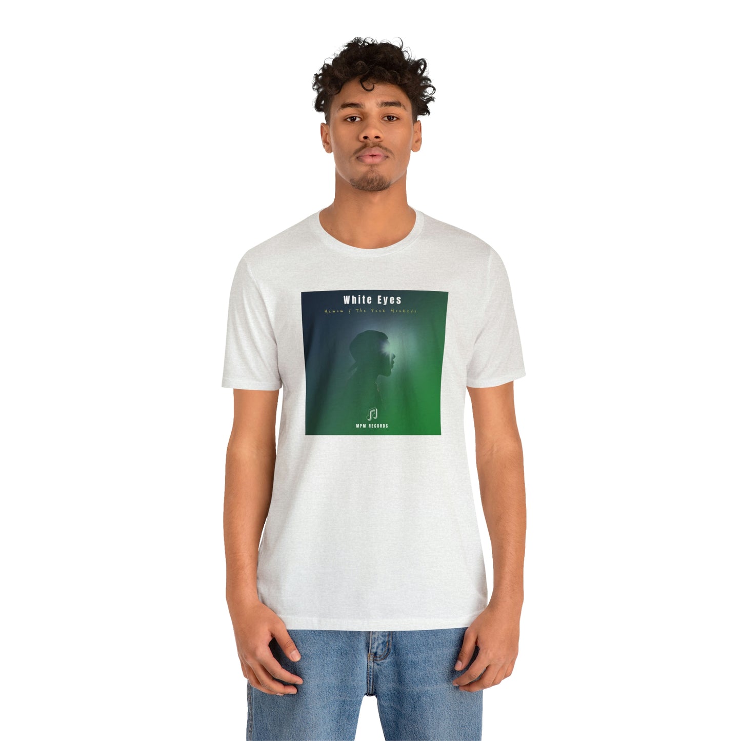 White Eyes Unisex Jersey Short Sleeve Tee