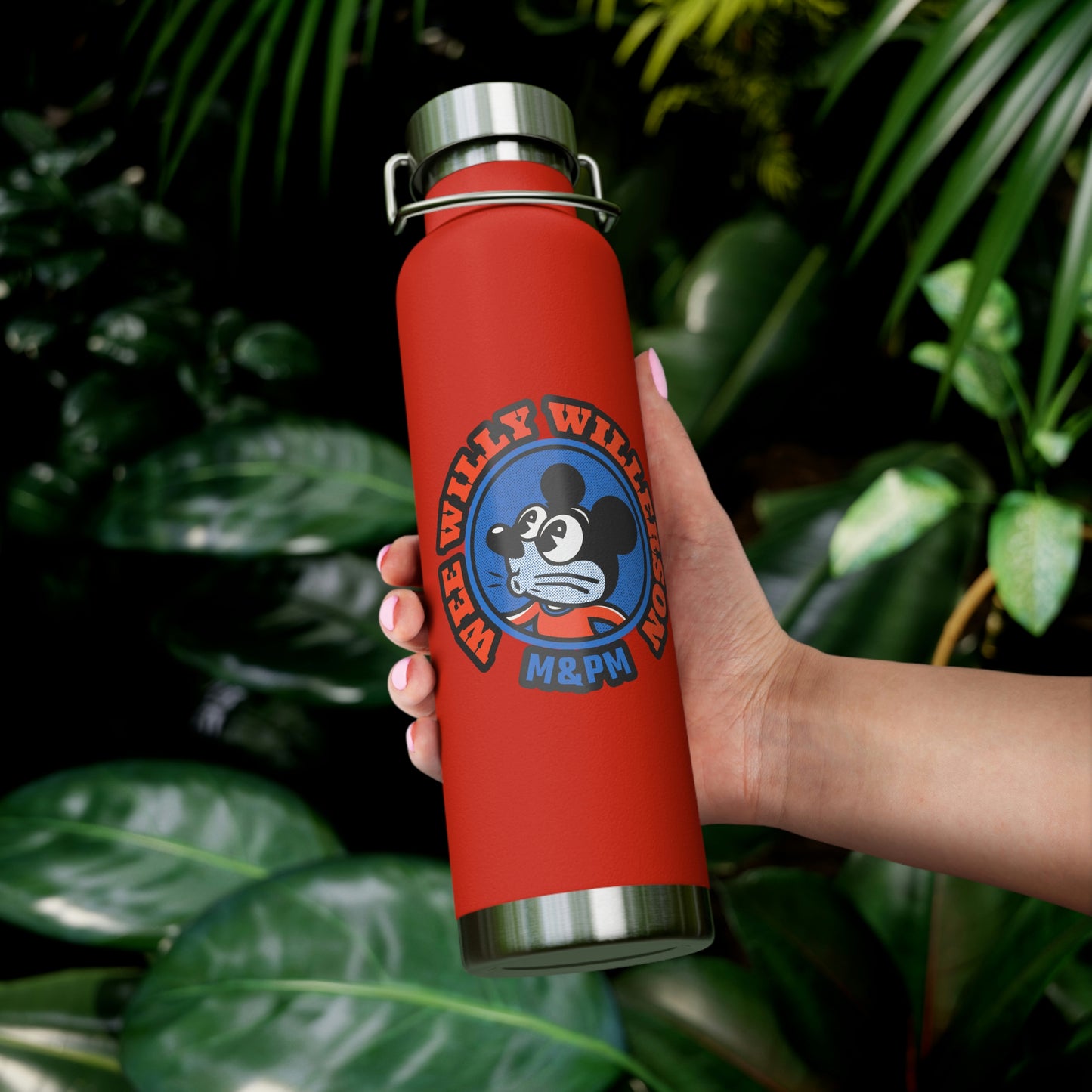 Wee Willy Willerson Copper Vacuum Insulated Bottle, 22oz