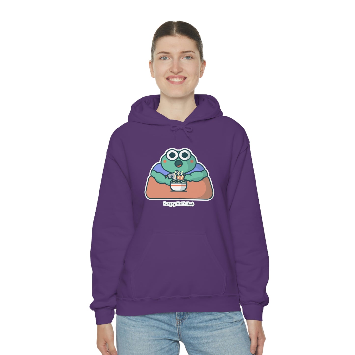 Hungry McPhilbob Unisex Heavy Blend™ Hooded Sweatshirt