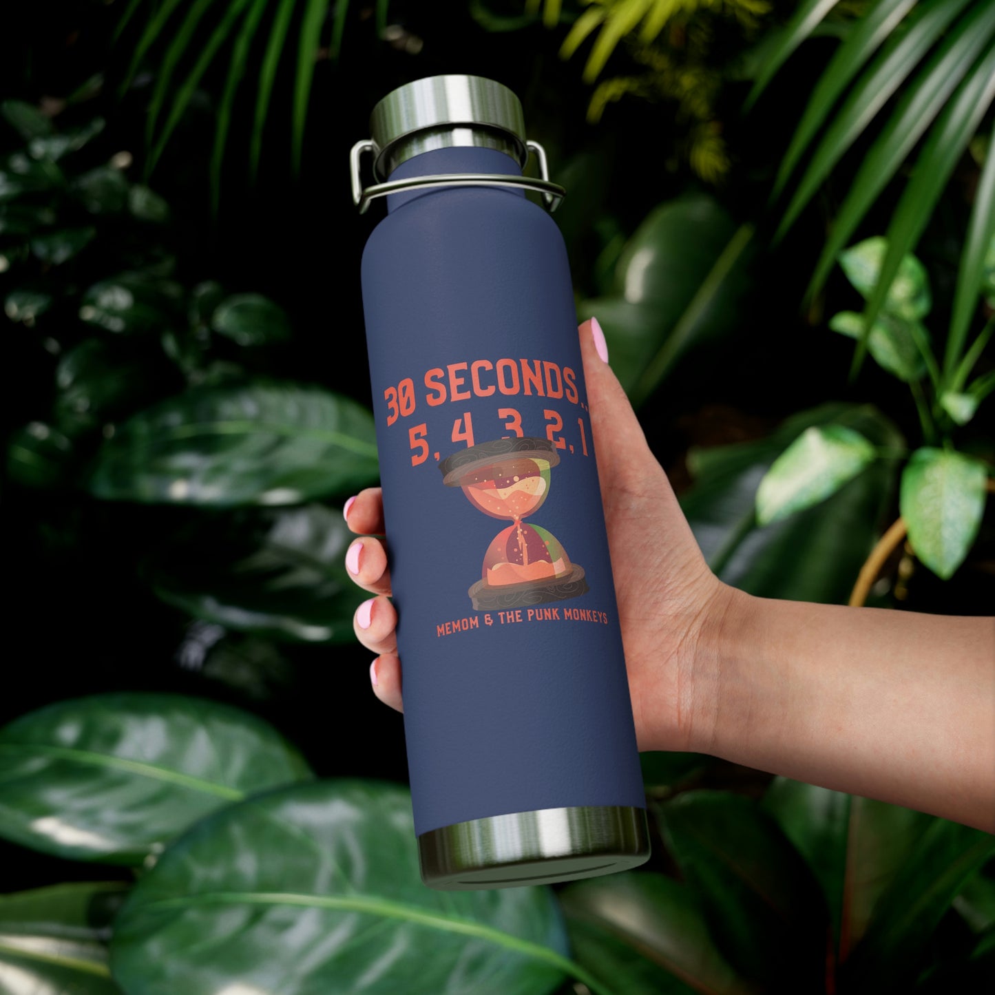 30 Seconds...5,4,3,2,1 Copper Vacuum Insulated Bottle, 22oz