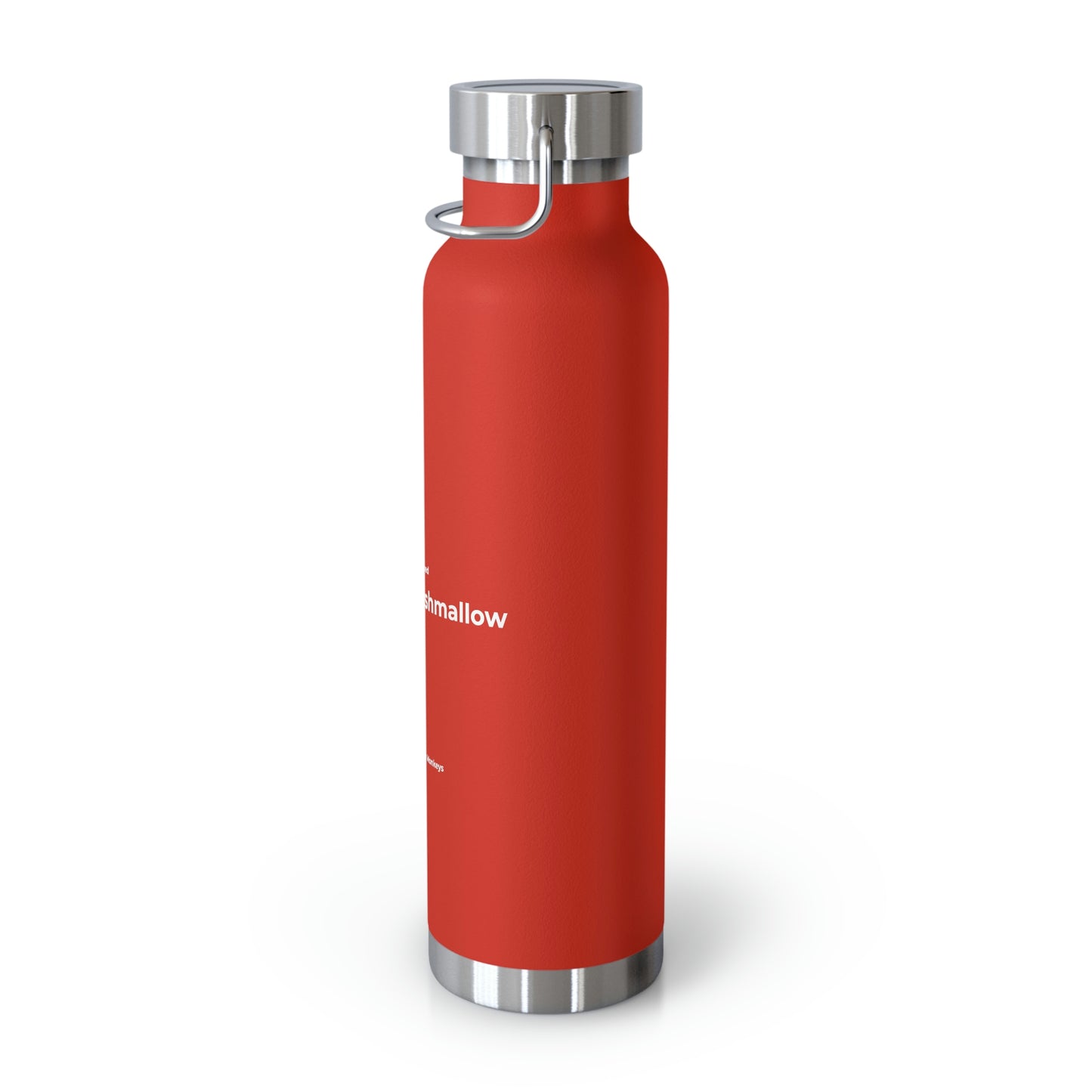 We've Reached the Pink Marshmallow Copper Vacuum Insulated Bottle, 22oz