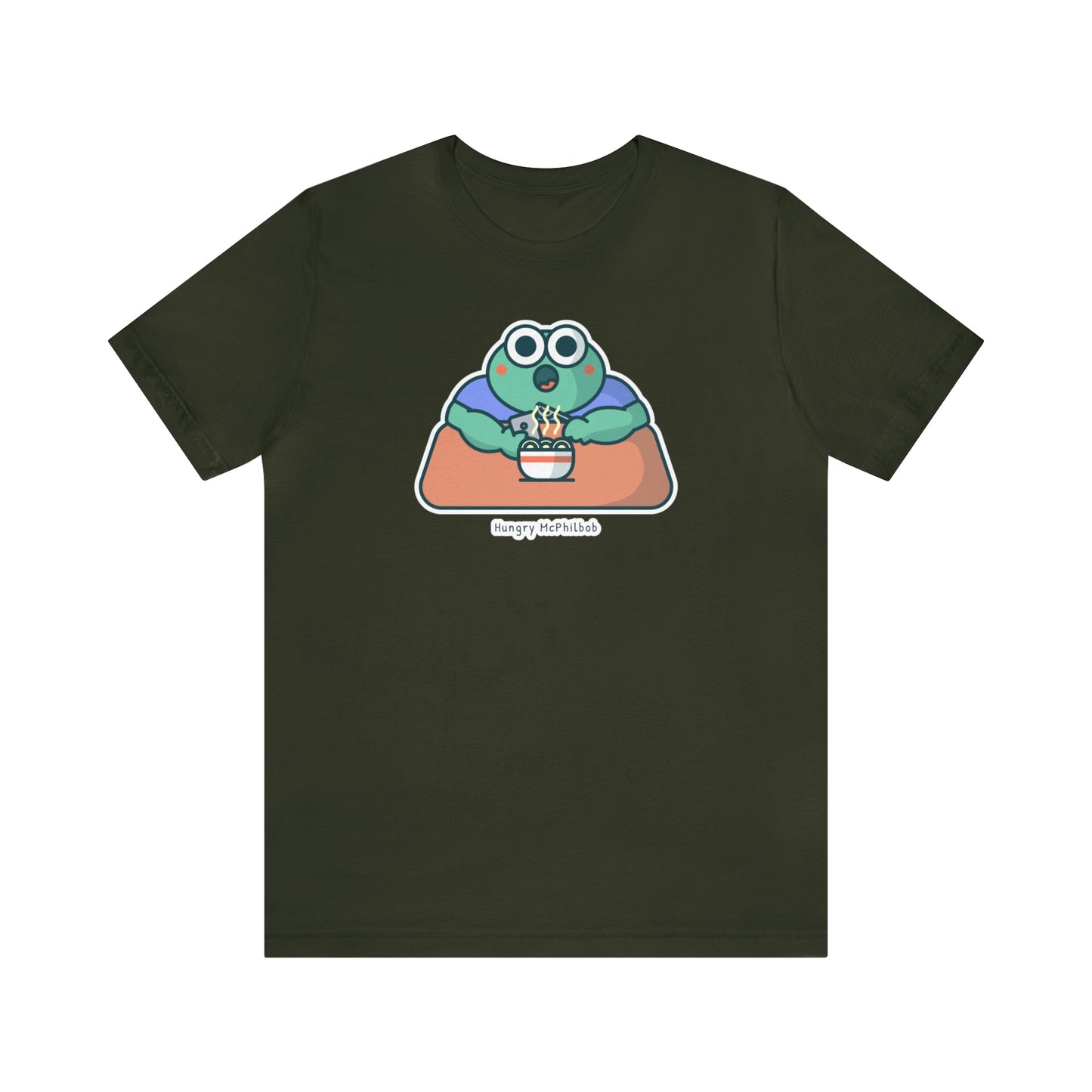 Hungry McPhilbob Unisex Jersey Short Sleeve Tee