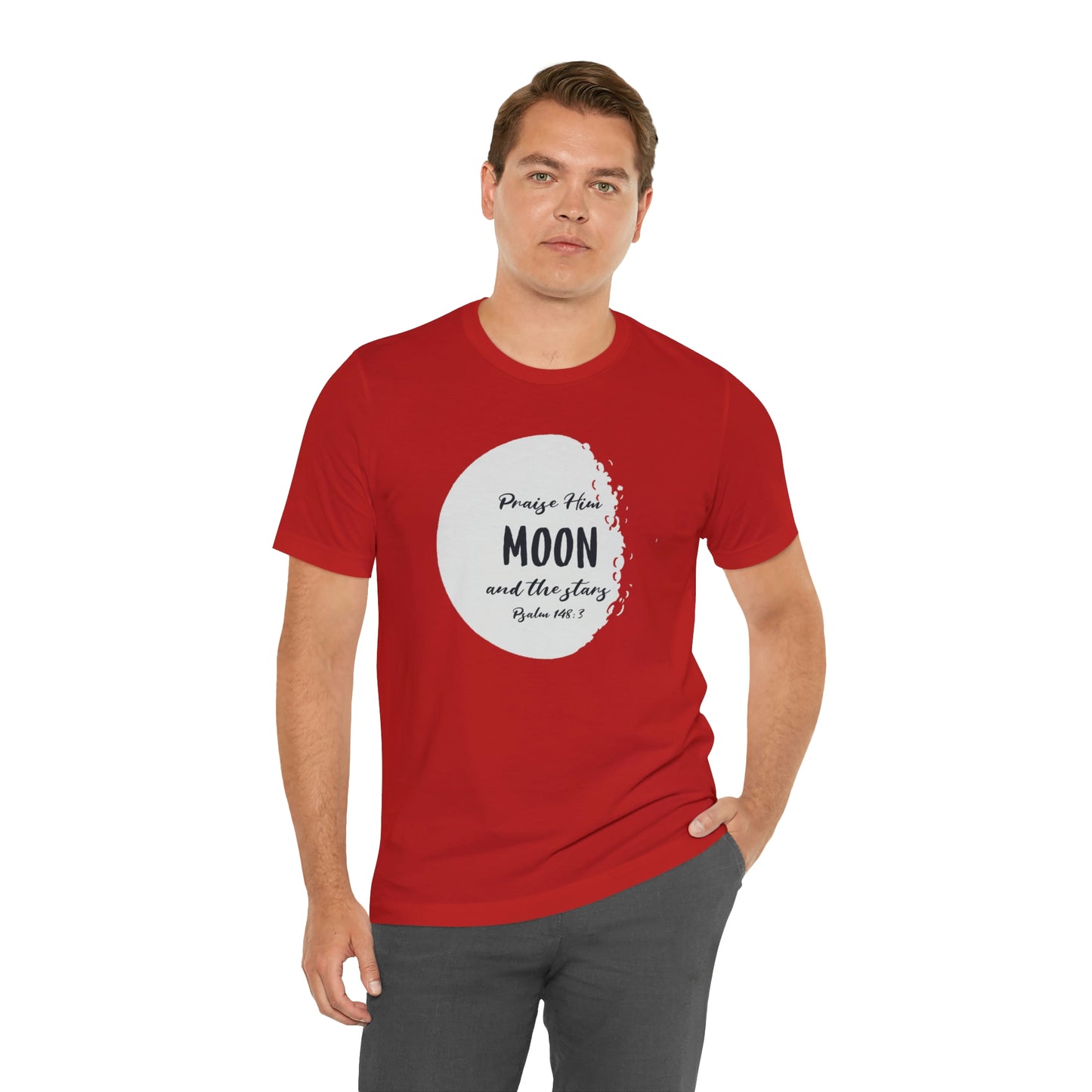 The Moon Unisex Jersey Short Sleeve Tee
