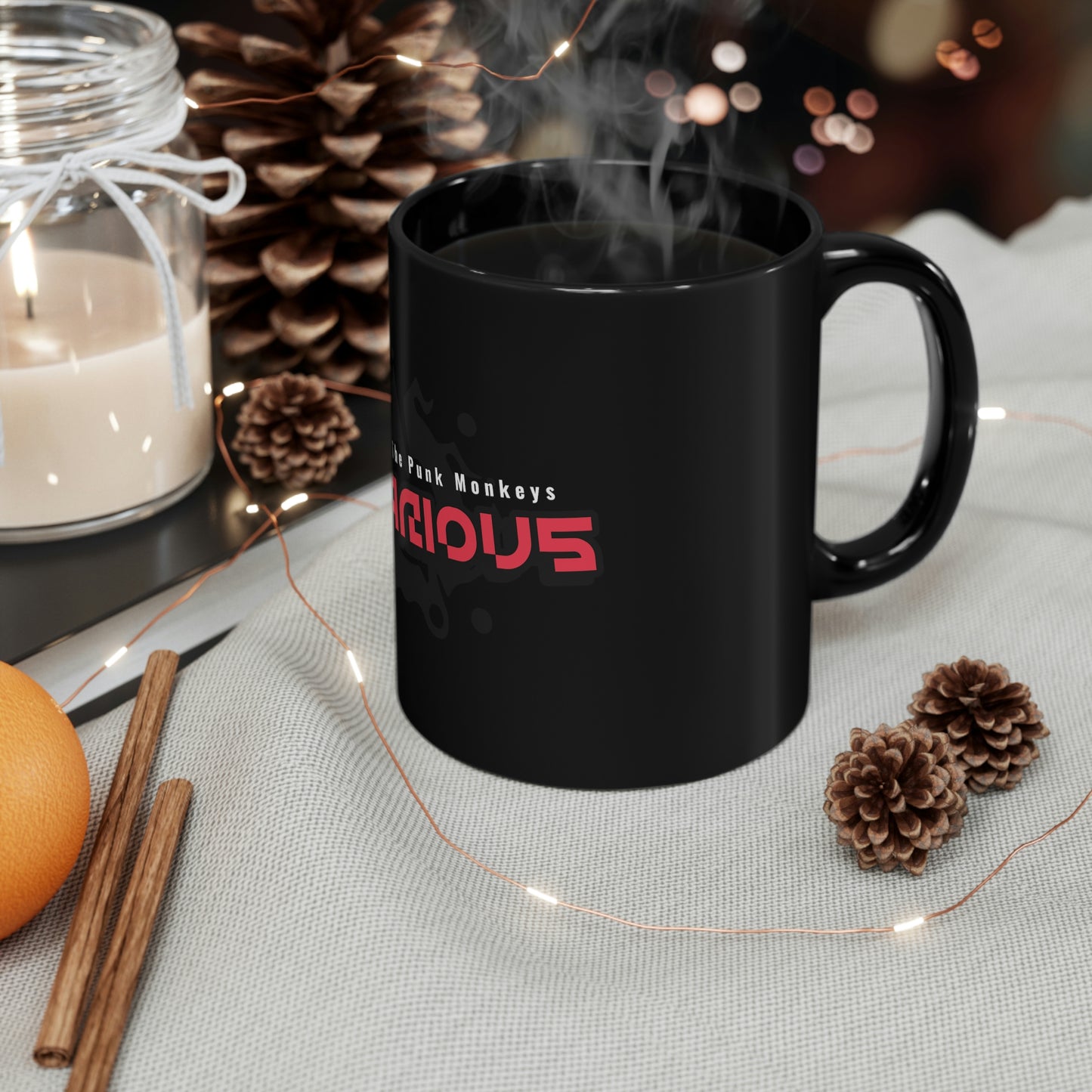 Filarious 11oz Black Mug